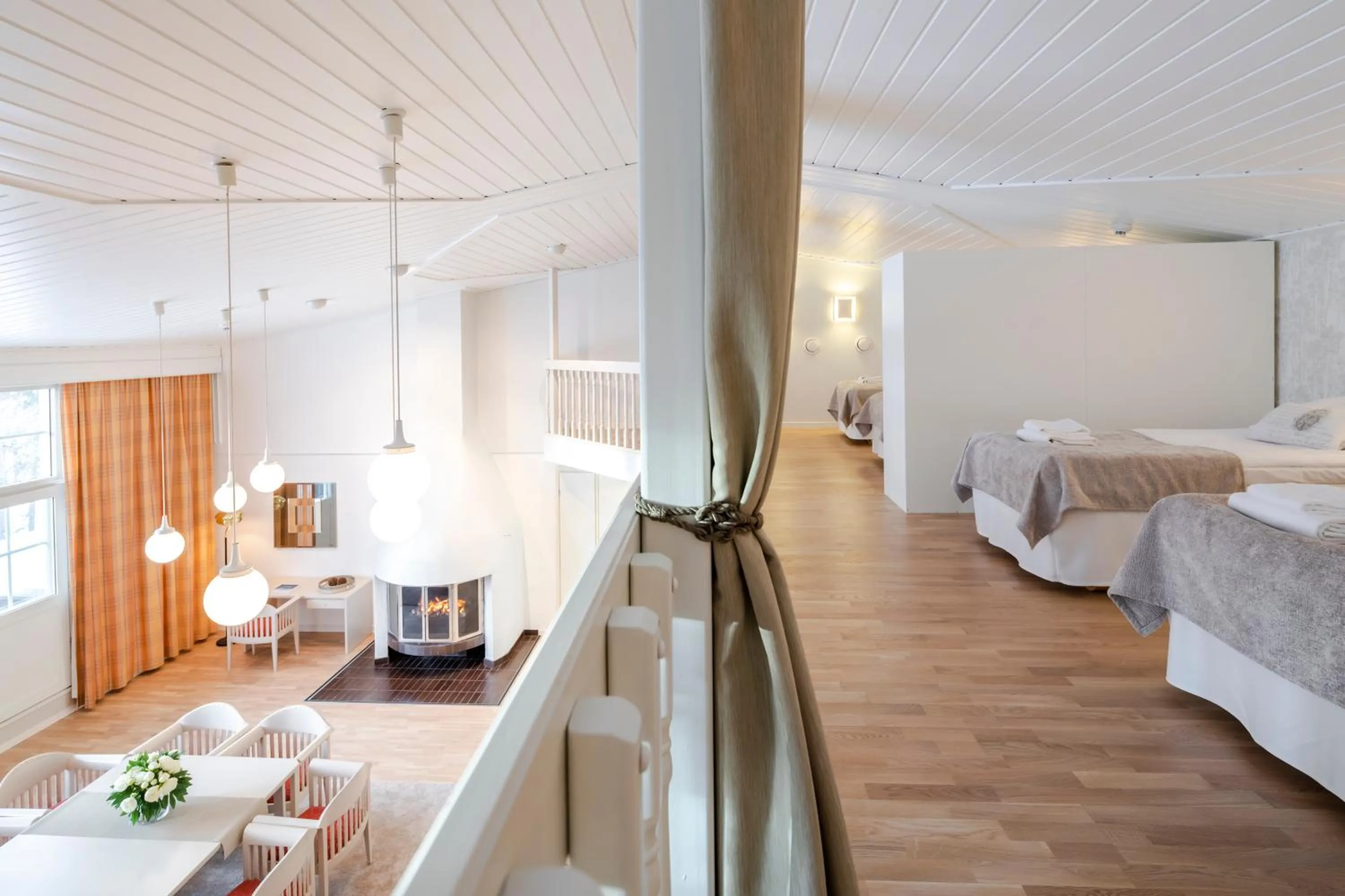 Photo of the whole room, Bed in Lapland Hotels Bear´s Lodge