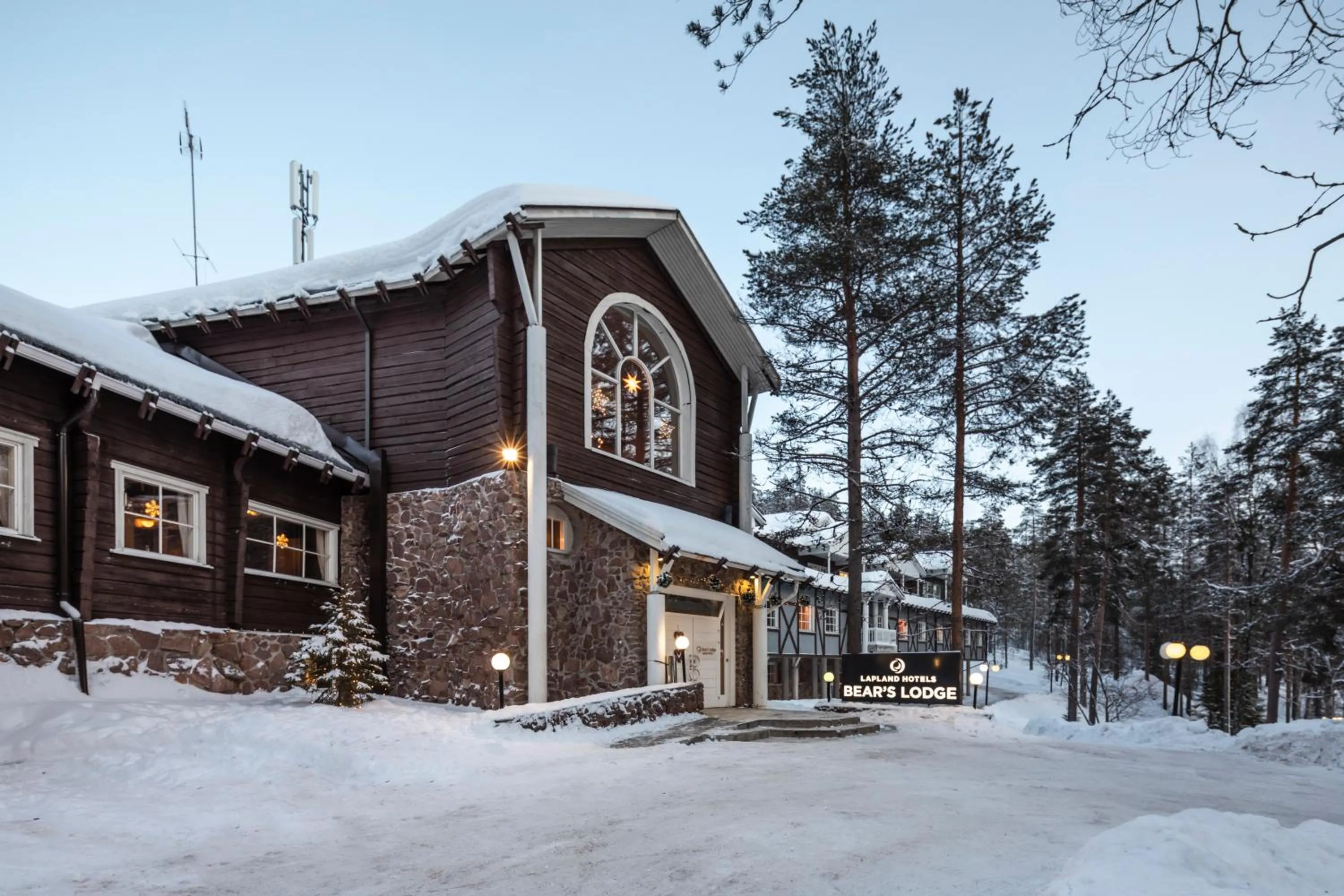 Property building in Lapland Hotels Bear´s Lodge