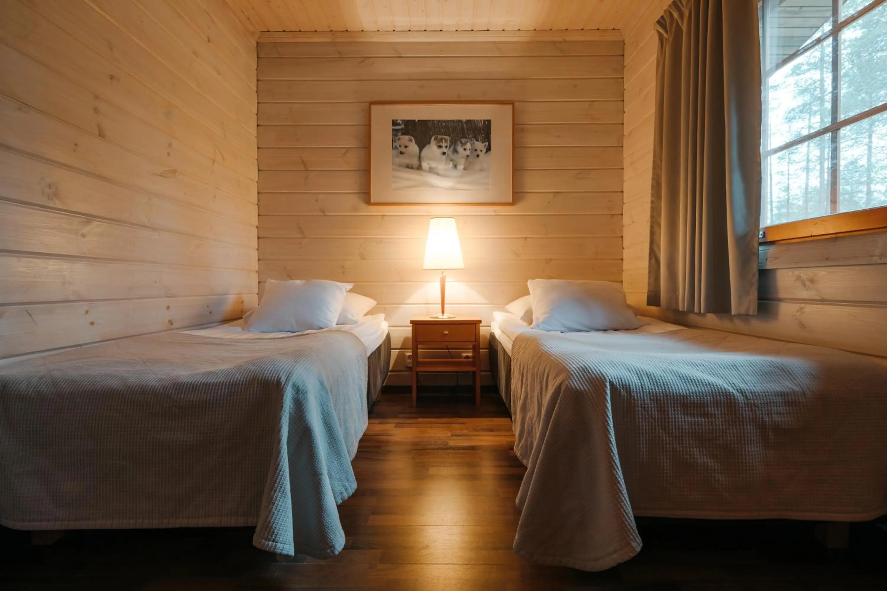 Photo of the whole room, Bed in Lapland Hotels Bear´s Lodge