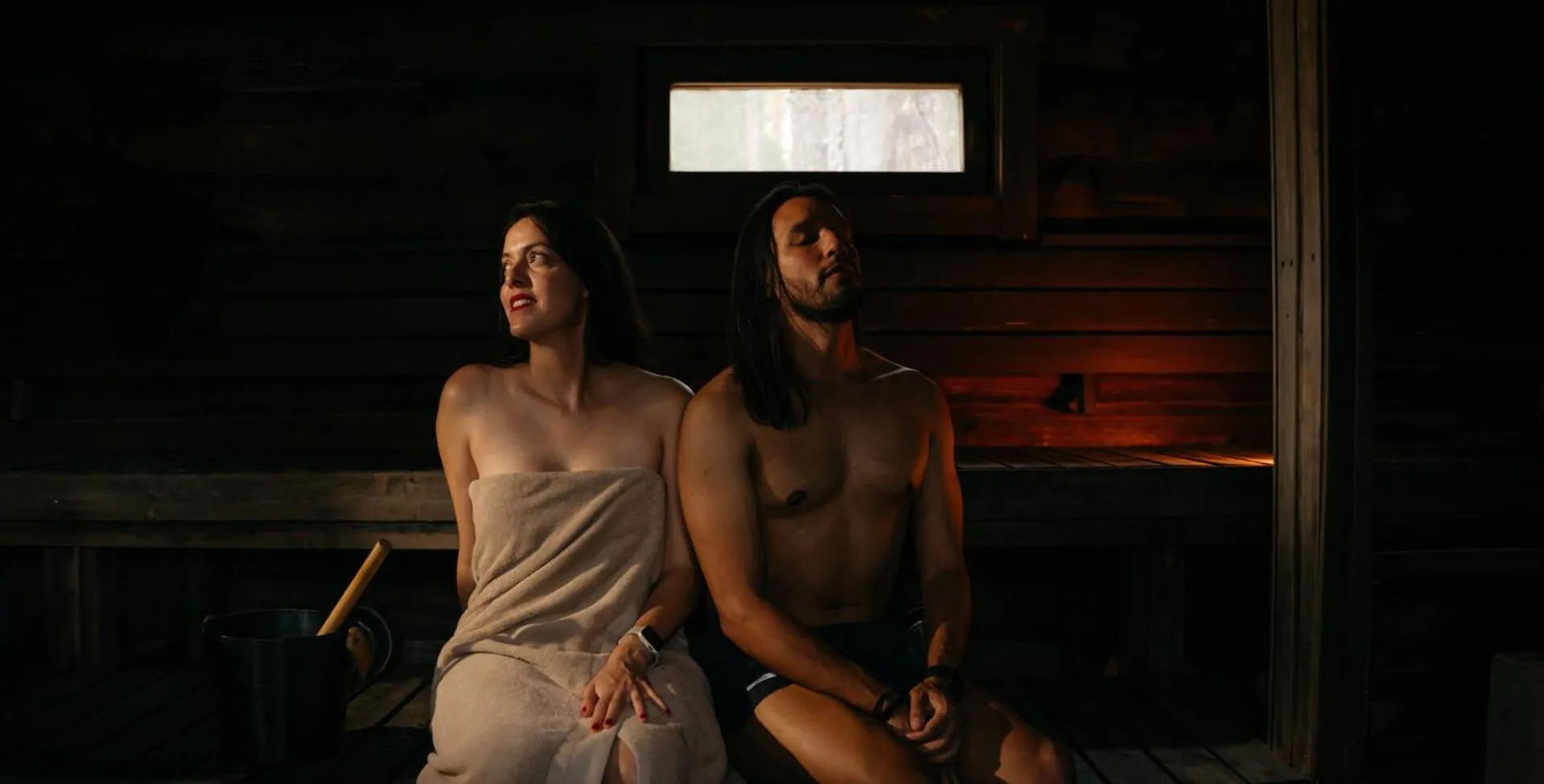 Sauna in Lapland Hotels Kilpis