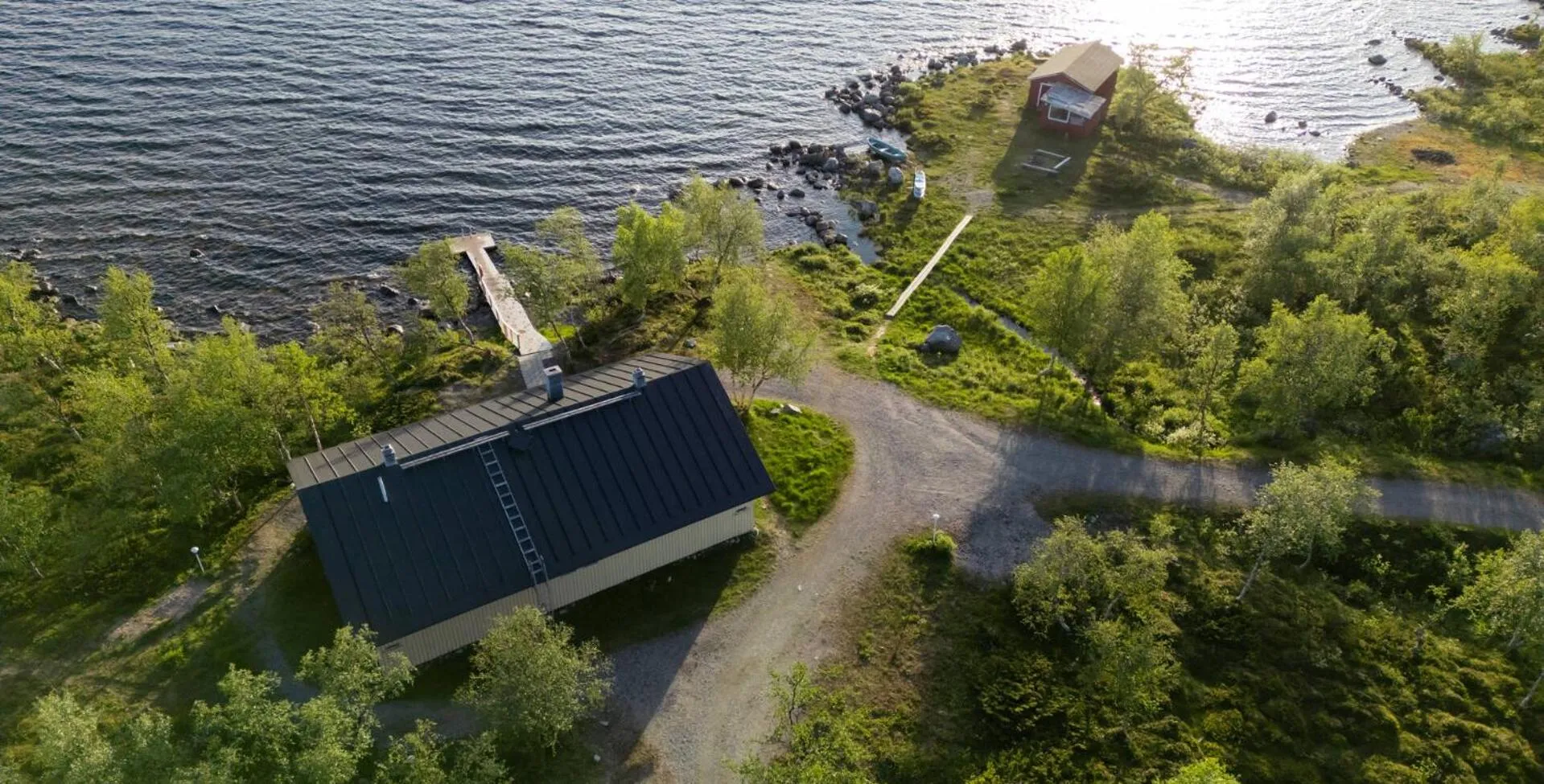 Bird's eye view in Lapland Hotels Kilpis