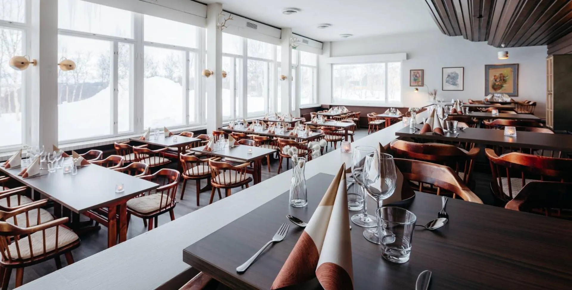 Restaurant/places to eat in Lapland Hotels Kilpis