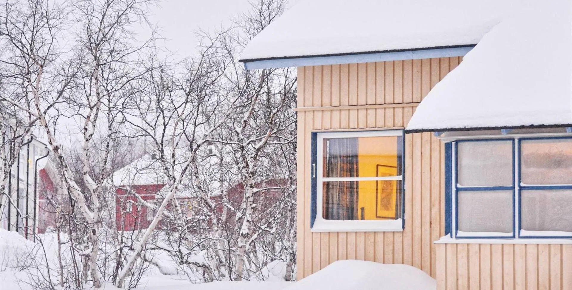 Property building in Lapland Hotels Kilpis