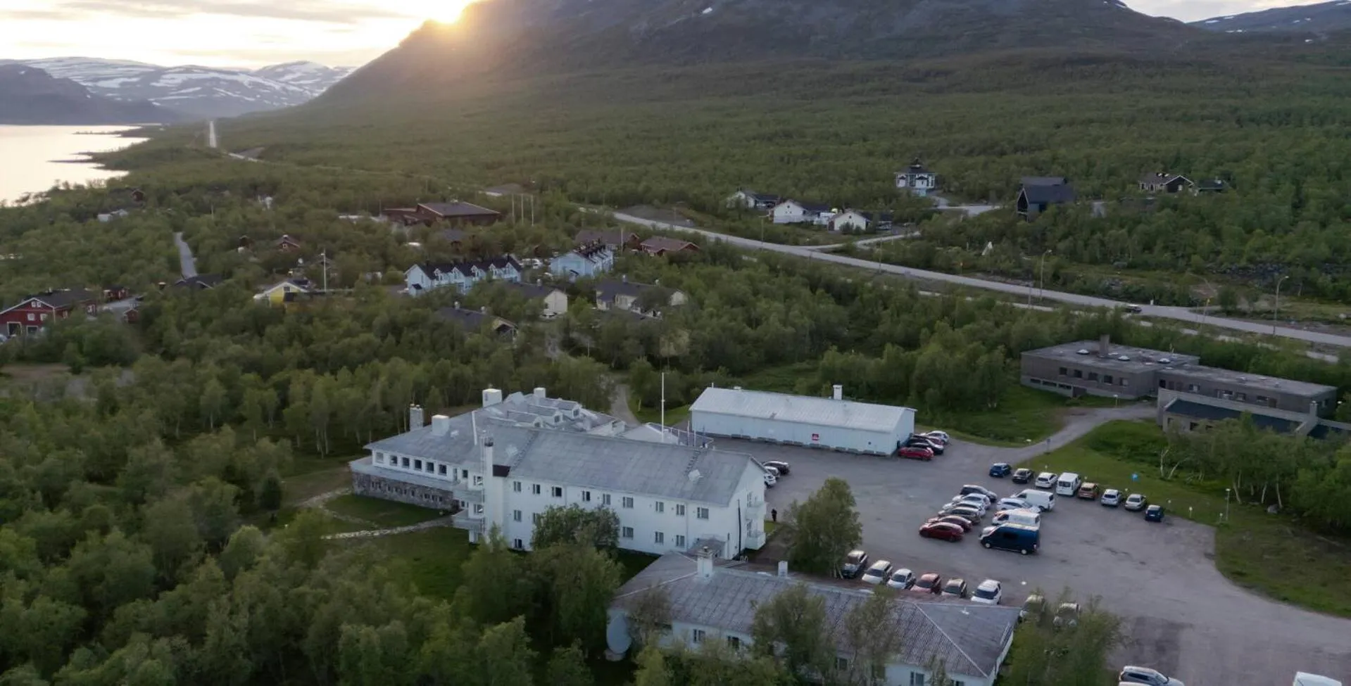 Bird's eye view in Lapland Hotels Kilpis