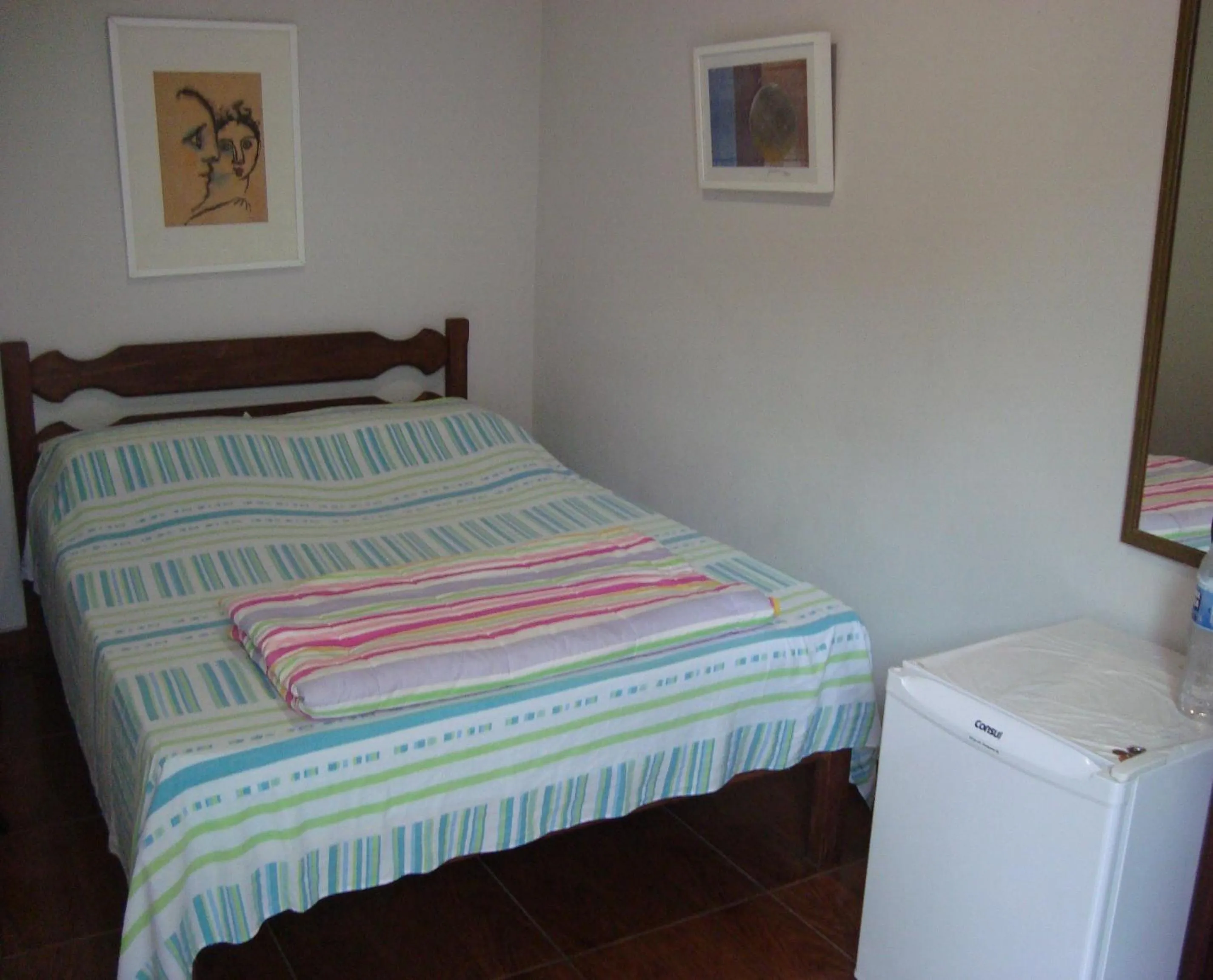 Bed in Pousada Dona Denis