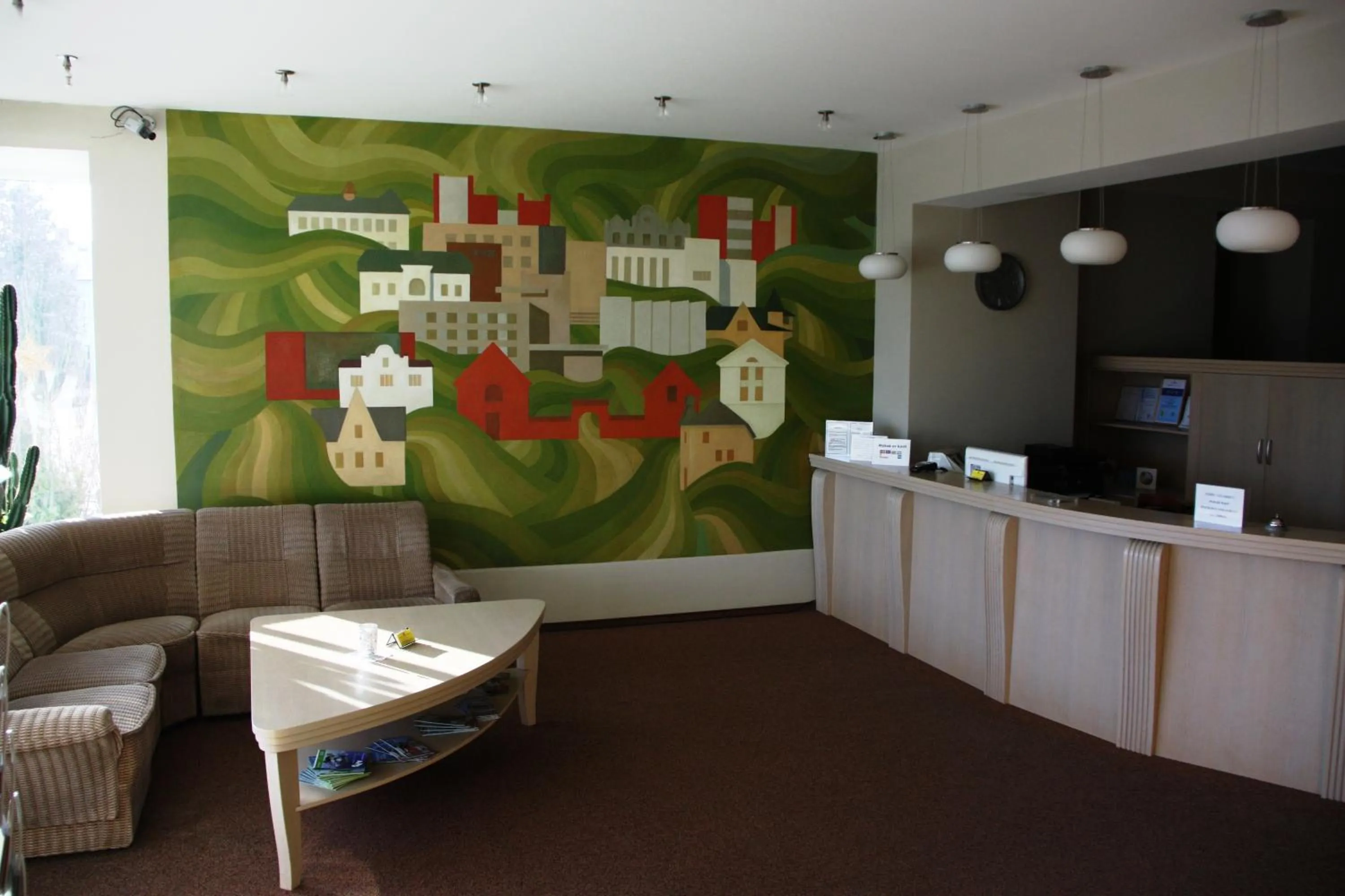 Lobby or reception in Hotel Madona