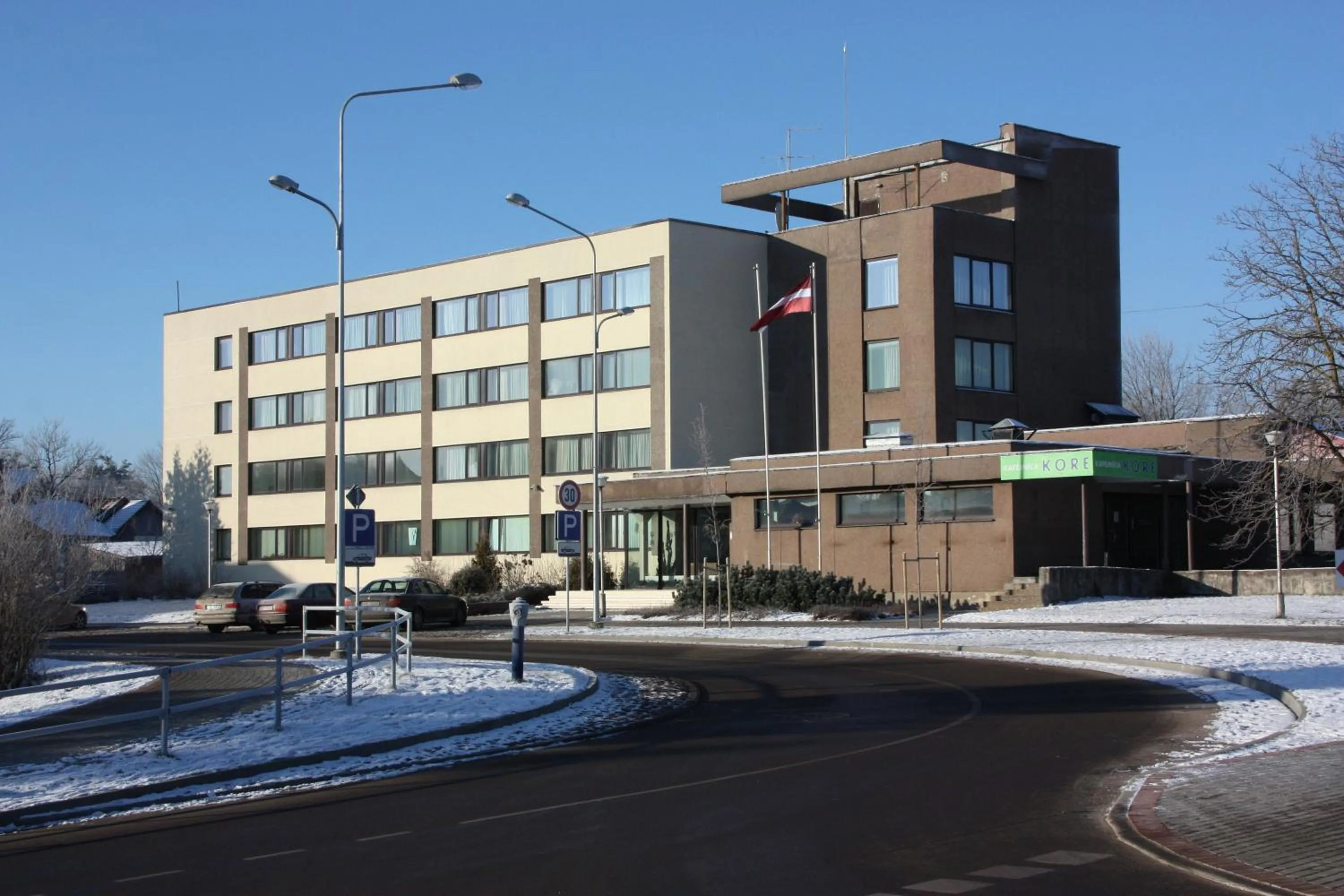 Facade/entrance in Hotel Madona