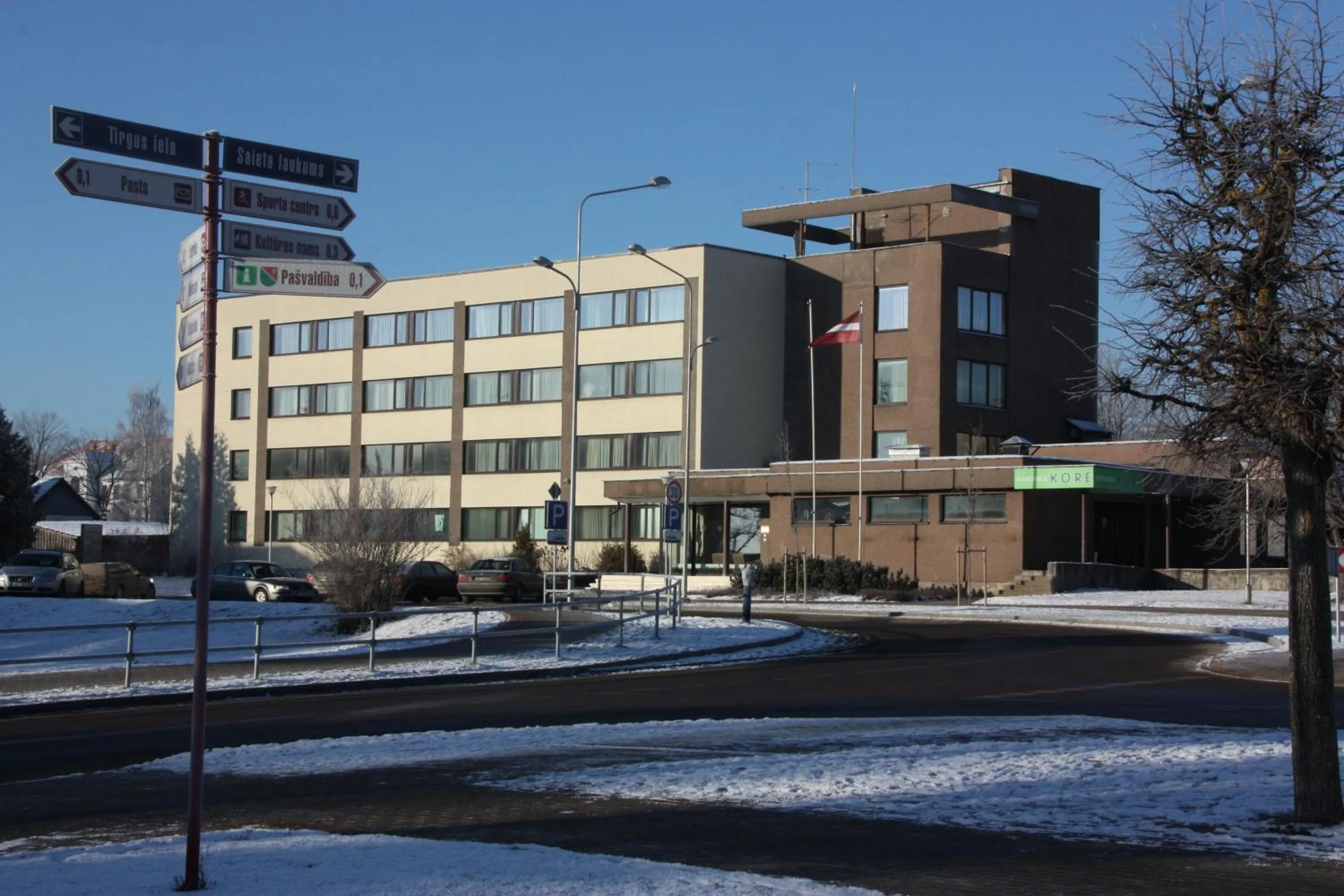 Facade/entrance in Hotel Madona