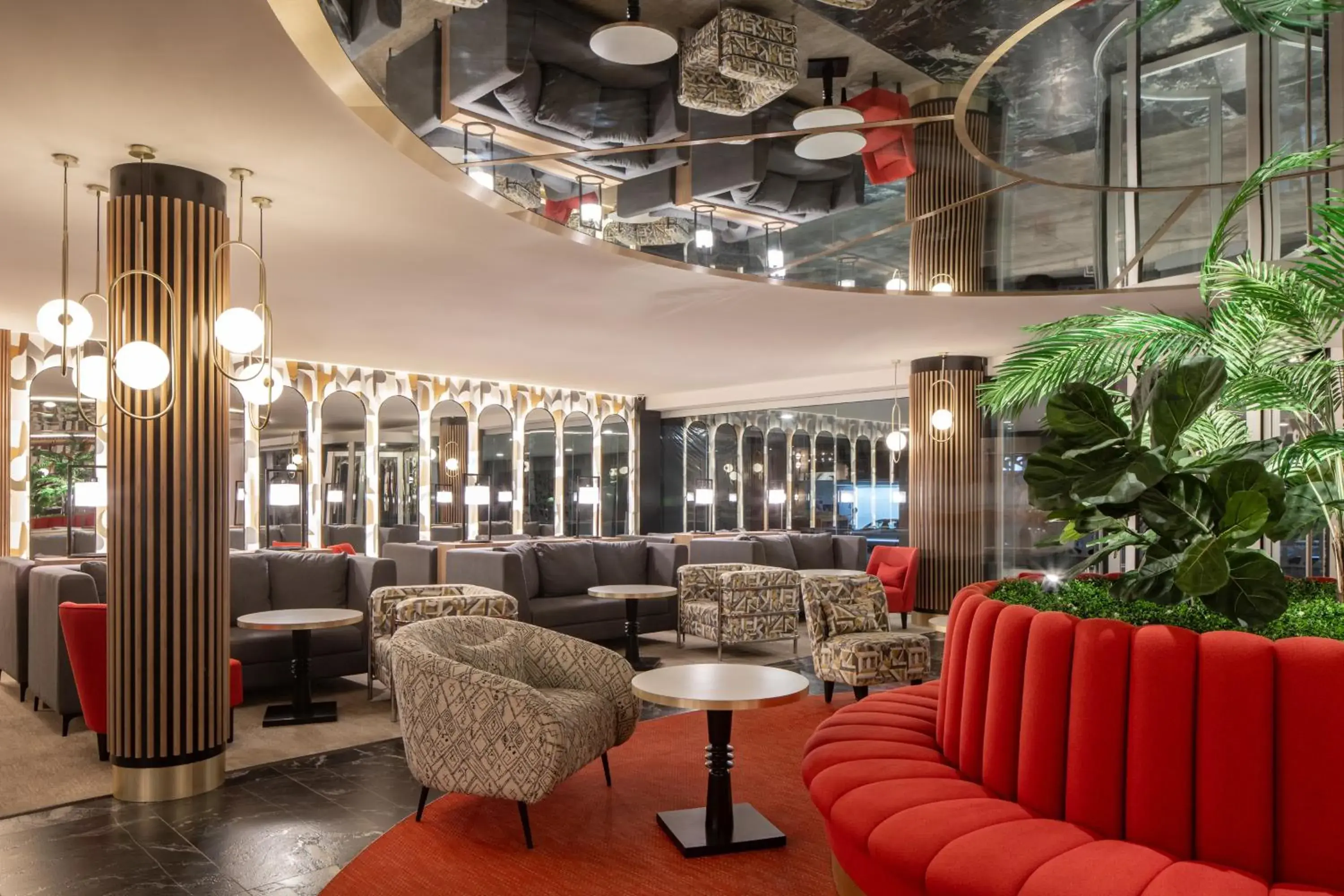 Lobby or reception in Hotel Real del Rio Lobby or reception in Hotel Real del Rio