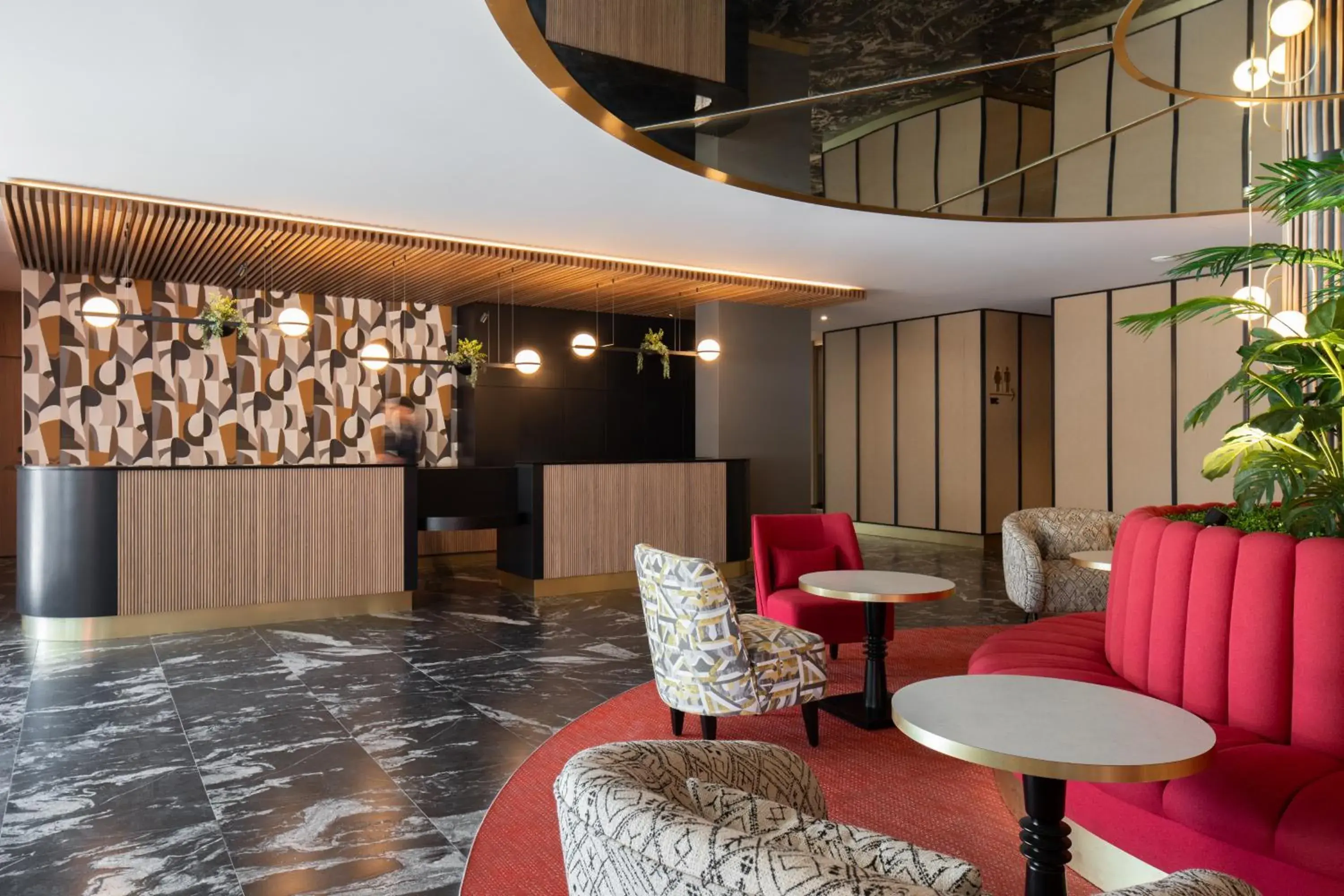 Lobby or reception in Hotel Real del Rio Lobby or reception in Hotel Real del Rio