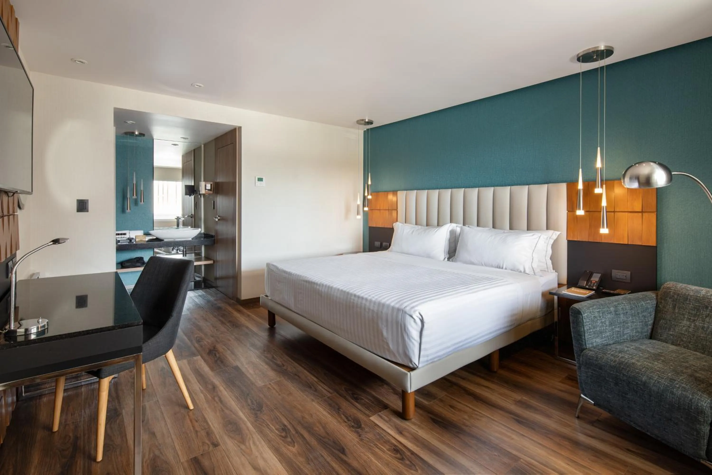 Bed in Hotel Real del Rio