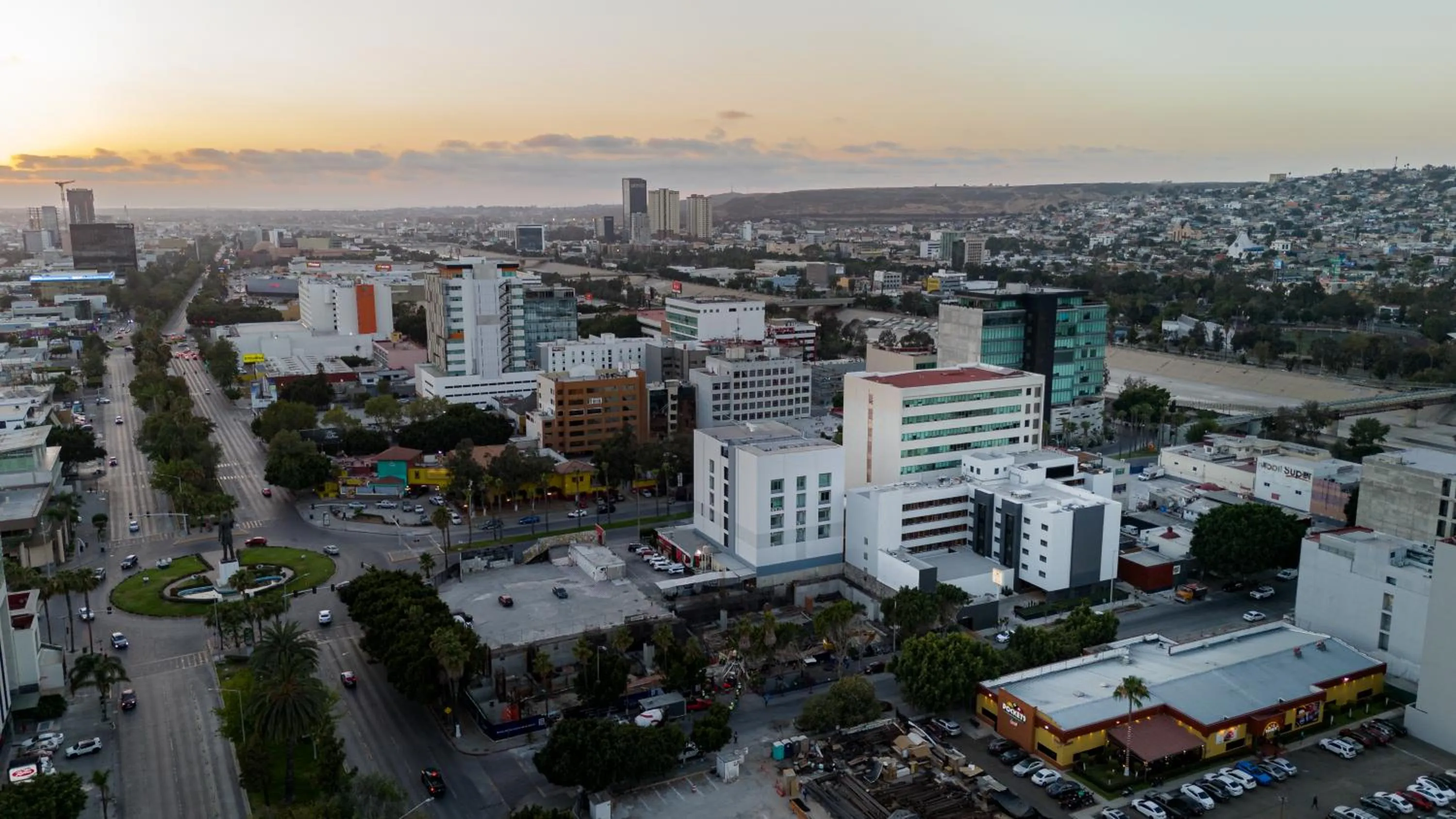 City view in Hotel Real del Rio