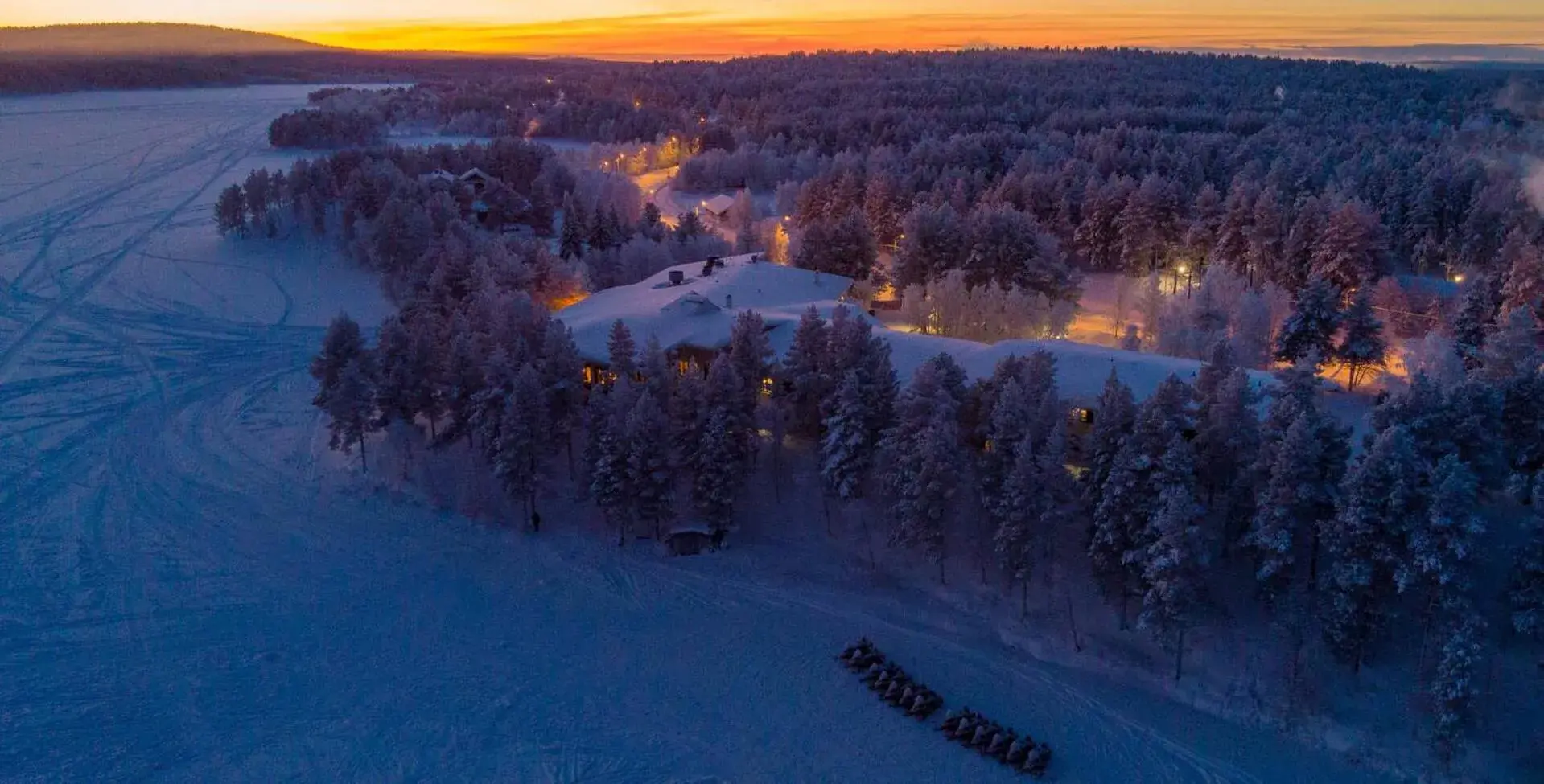 Property building in Lapland Hotels Hetta Property building in Lapland Hotels Hetta