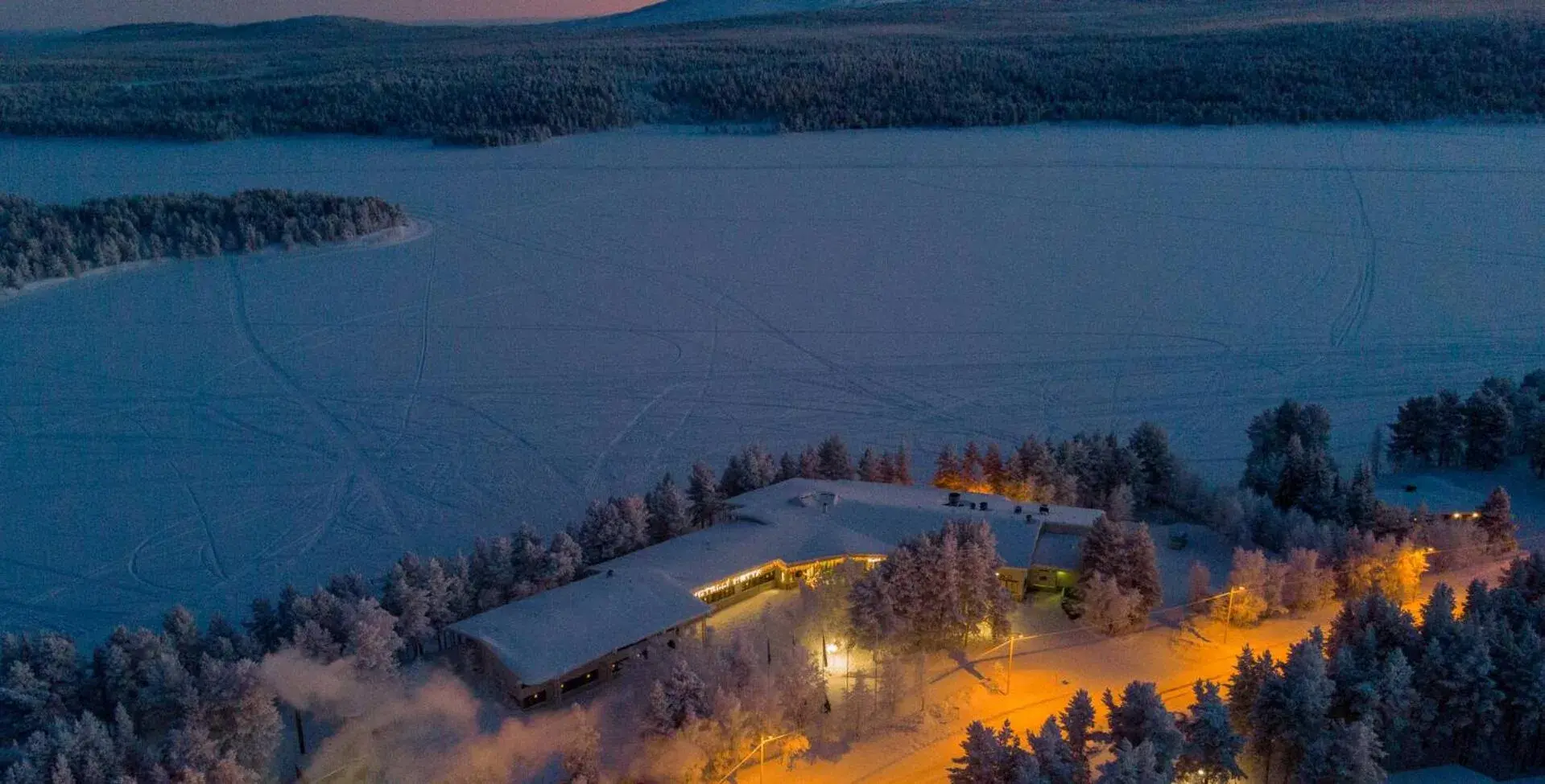 Property building in Lapland Hotels Hetta Property building in Lapland Hotels Hetta