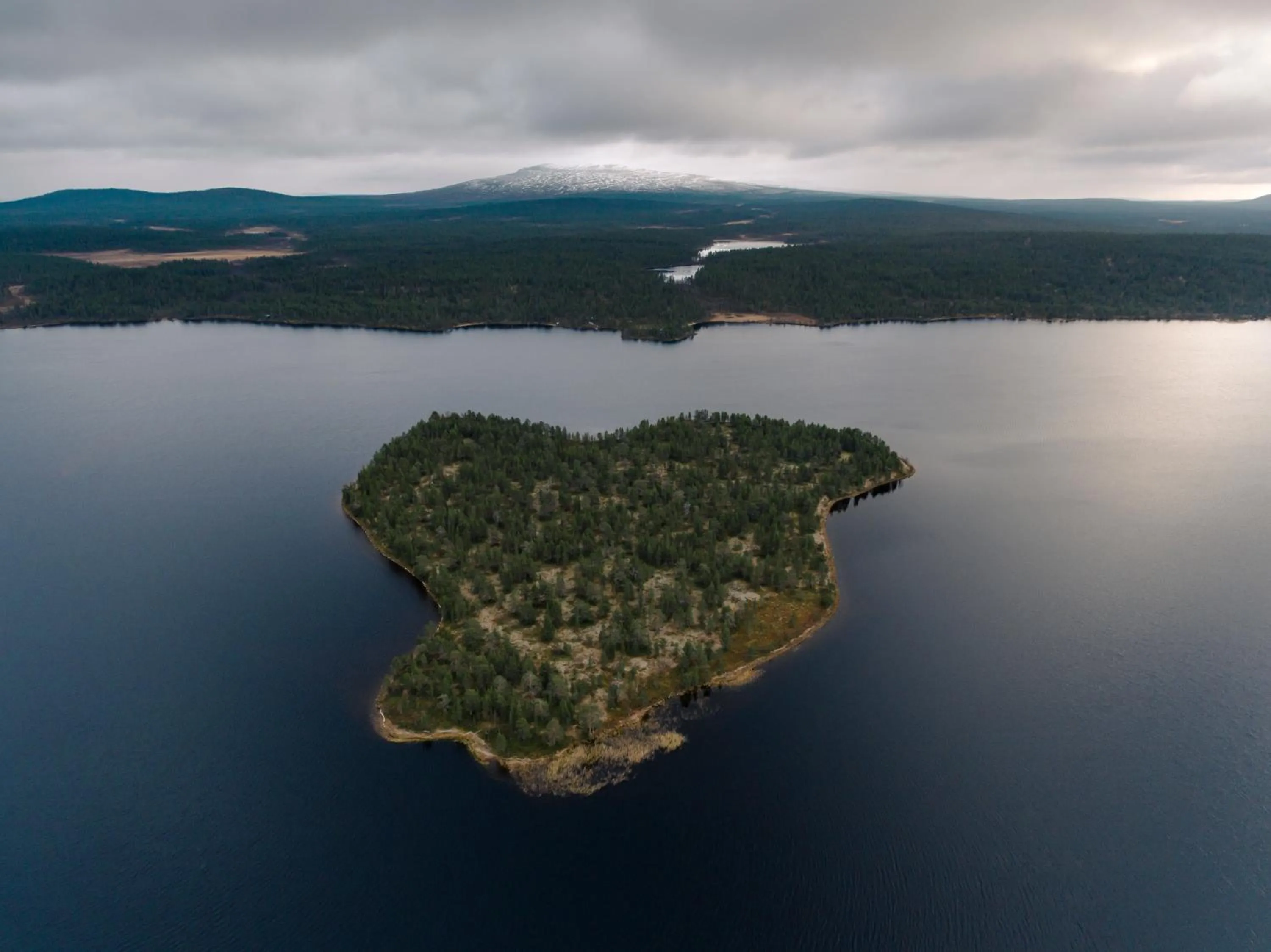 Natural landscape in Lapland Hotels Hetta