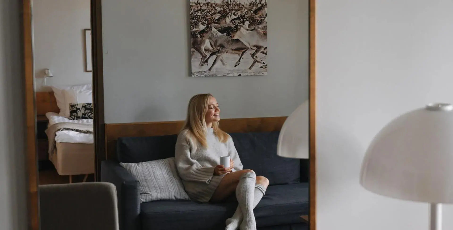 Bedroom in Lapland Hotels Hetta Bedroom in Lapland Hotels Hetta