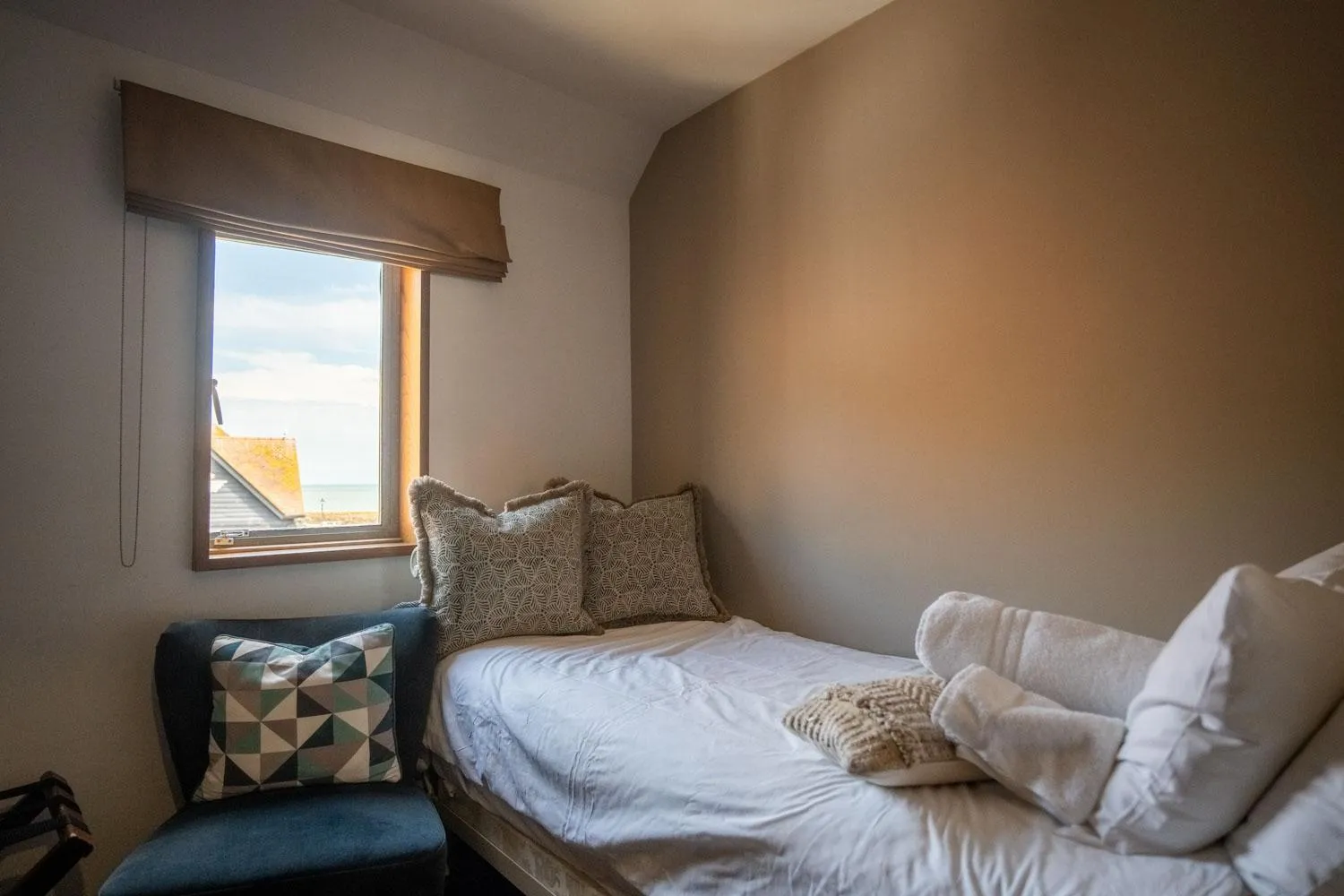 Bedroom, Bed in Rocksalt Rooms