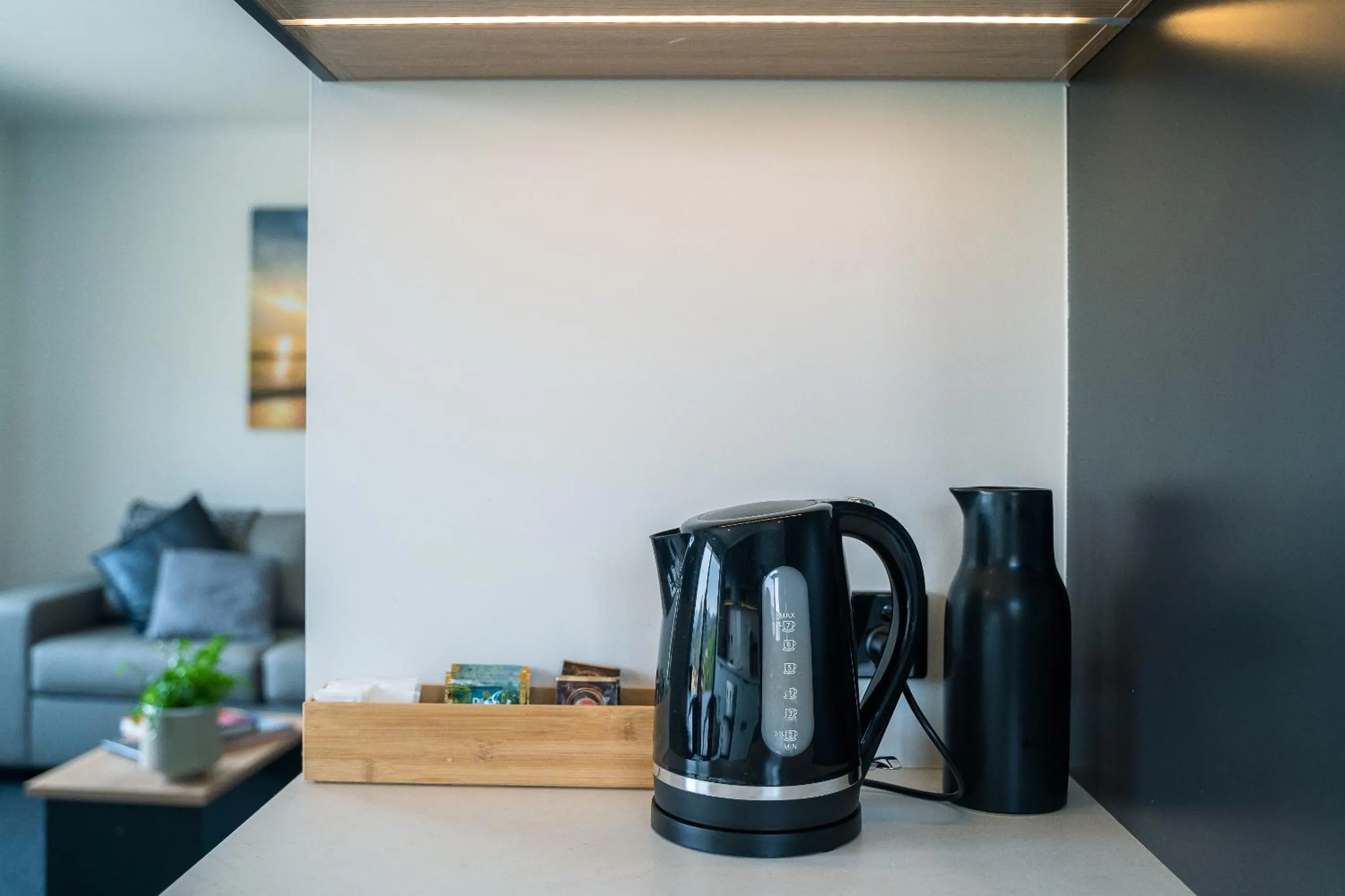 Coffee/tea facilities in Youngtown Executive Apartments - 2BR included, Free Parking & Wifi, Sofa Bed & Cot fee applies