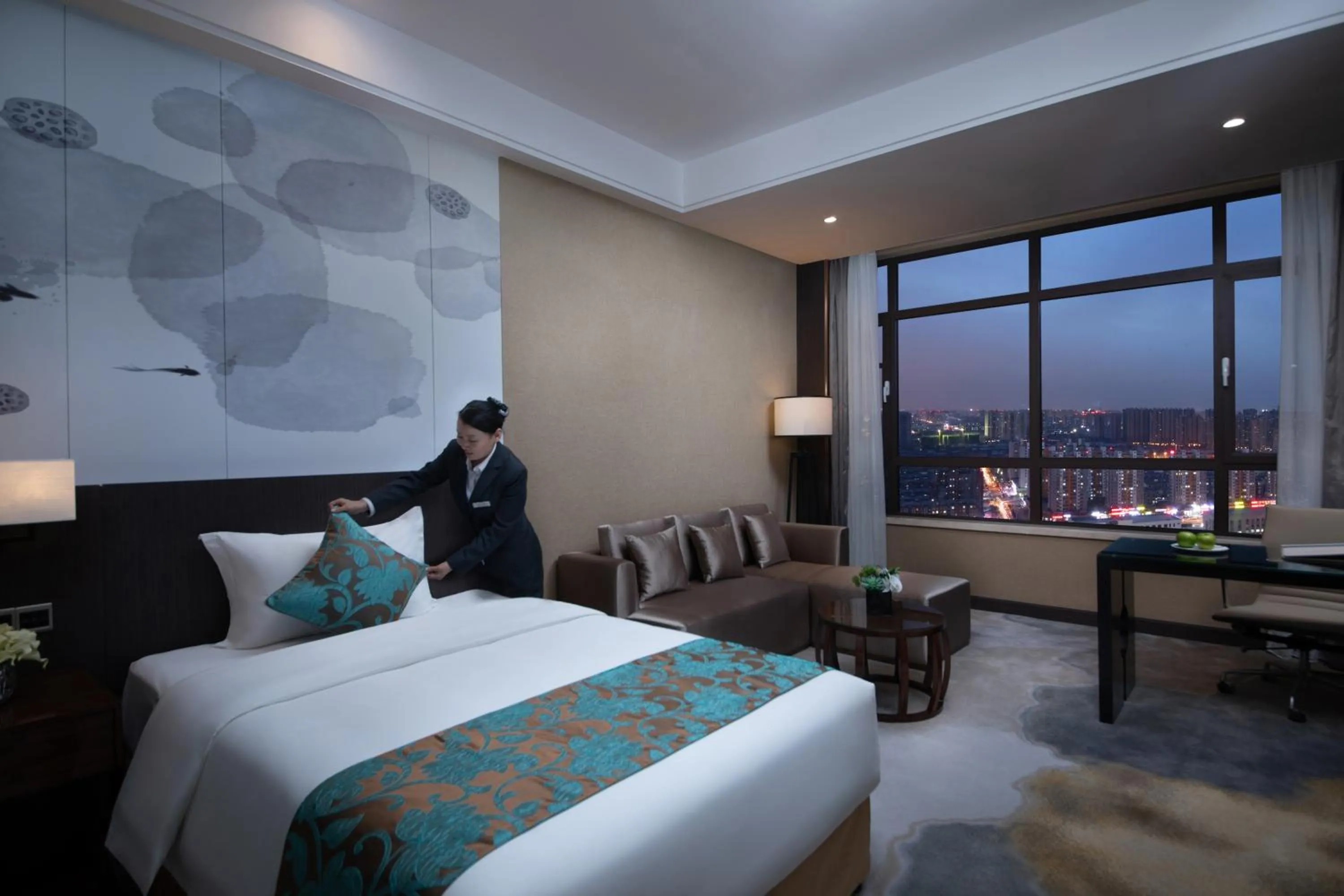 Photo of the whole room in Shenyang Huaqiang Novlion Hotel