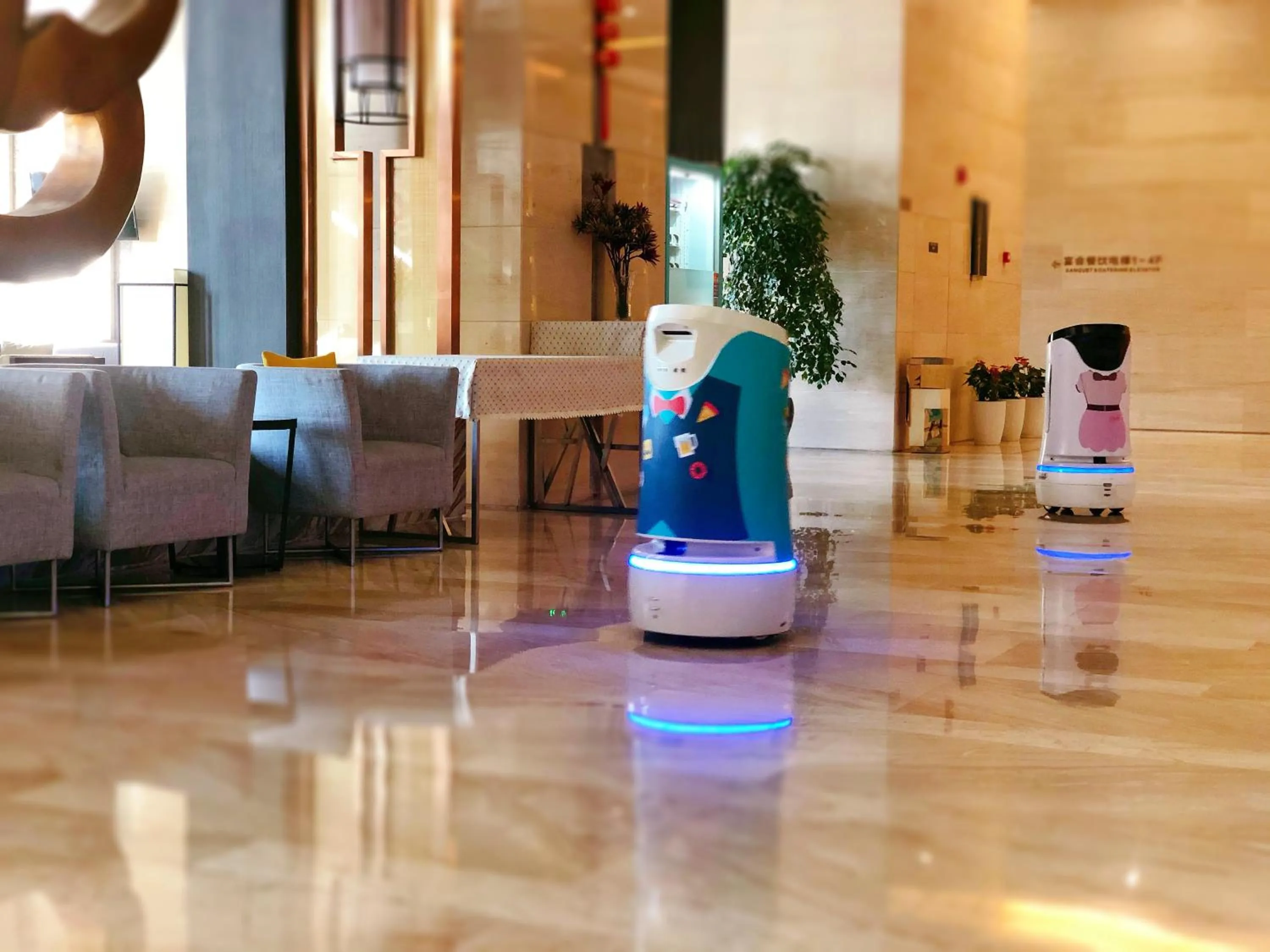 Lobby or reception in Shenyang Huaqiang Novlion Hotel