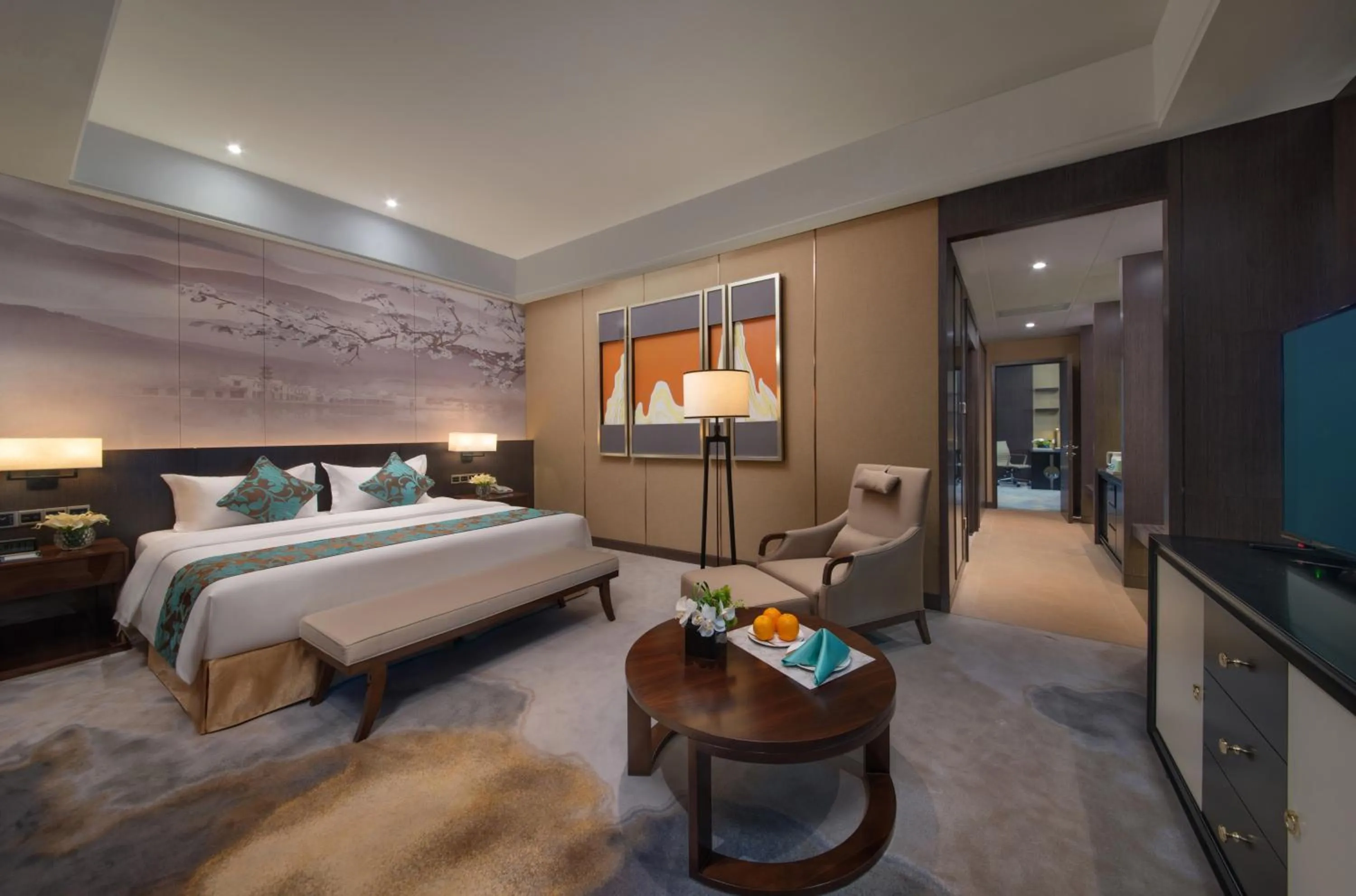 Photo of the whole room in Shenyang Huaqiang Novlion Hotel