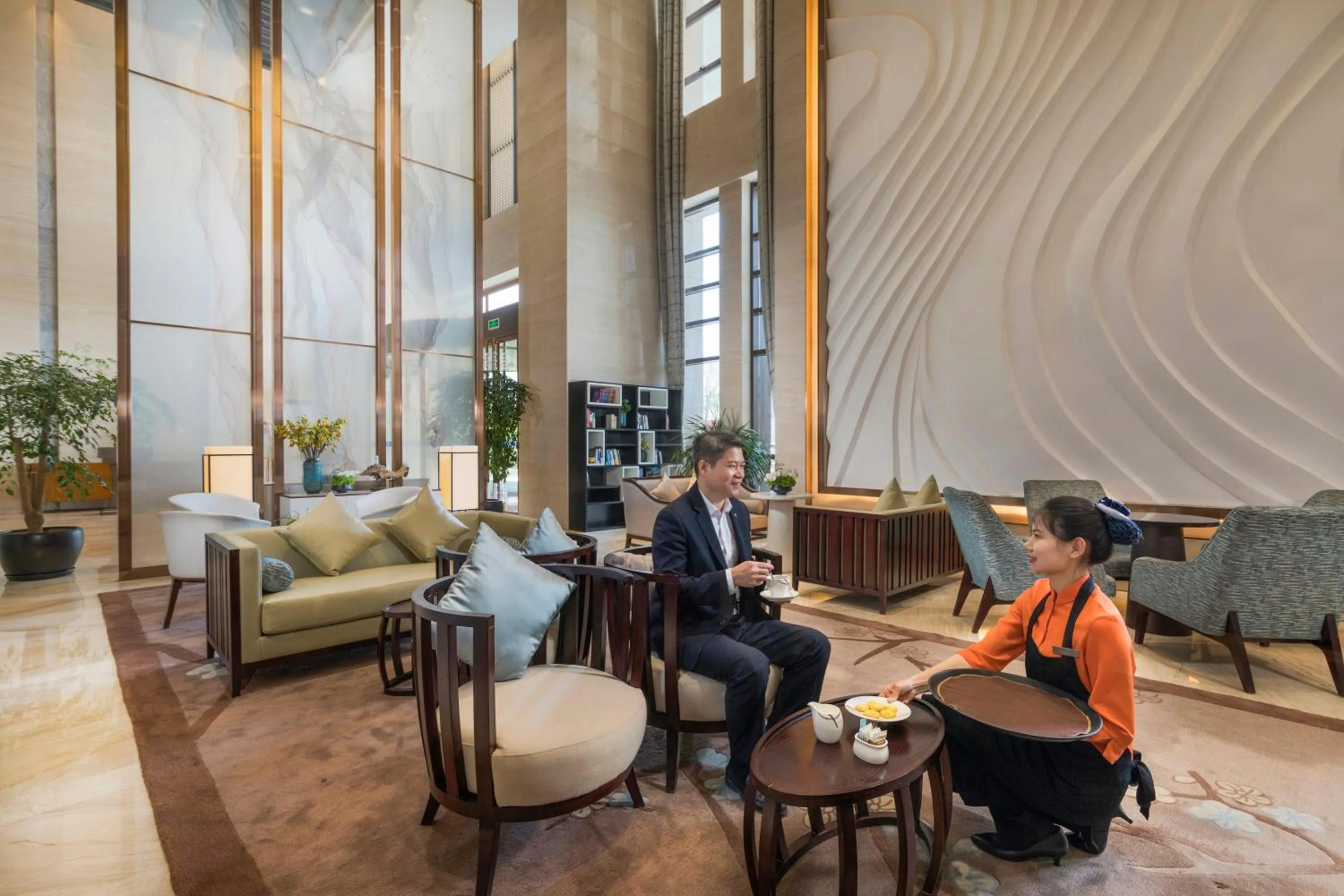 Lobby or reception in Shenyang Huaqiang Novlion Hotel