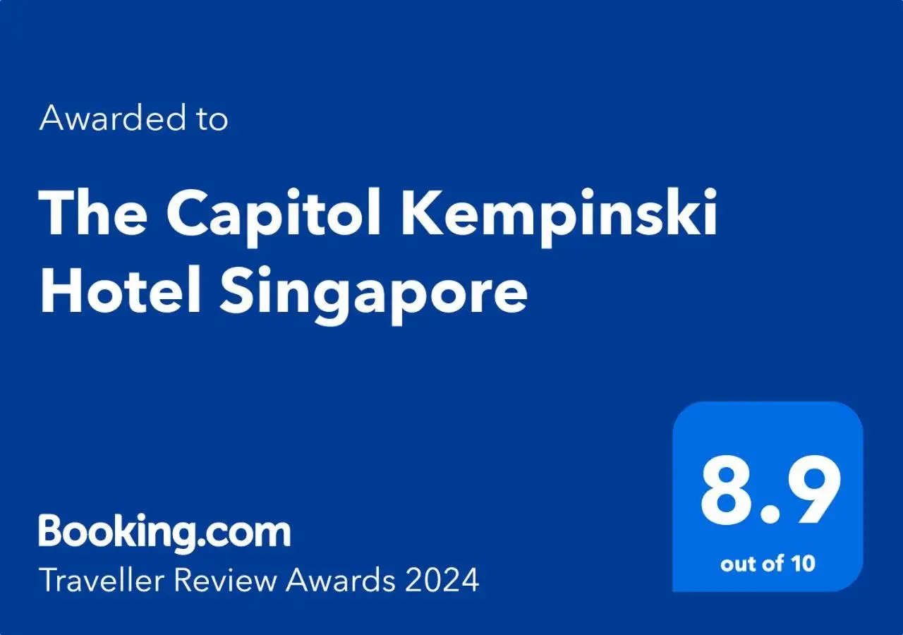 The Capitol Kempinski Hotel Singapore The Capitol Kempinski Hotel Singapore