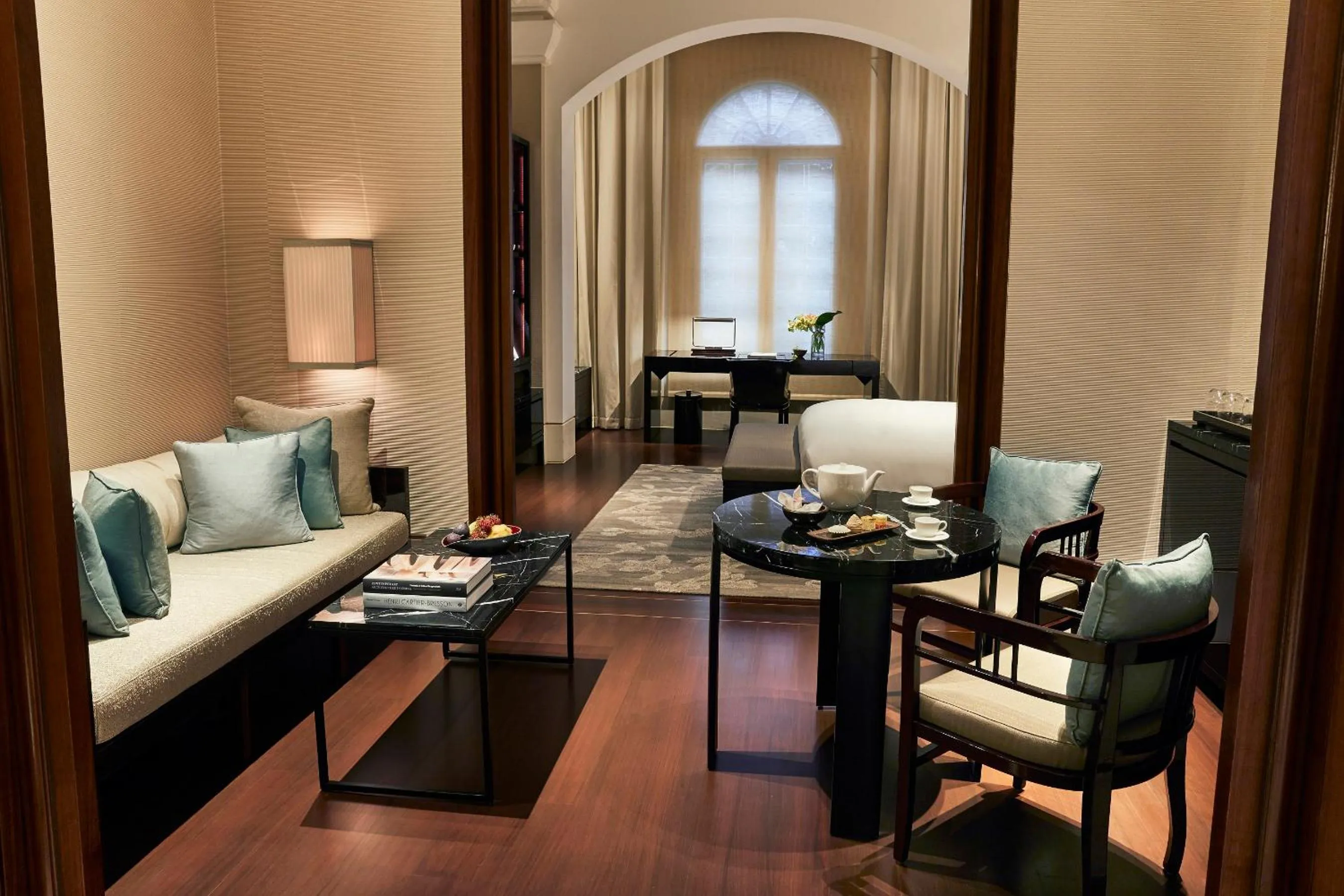 Living room in The Capitol Kempinski Hotel Singapore