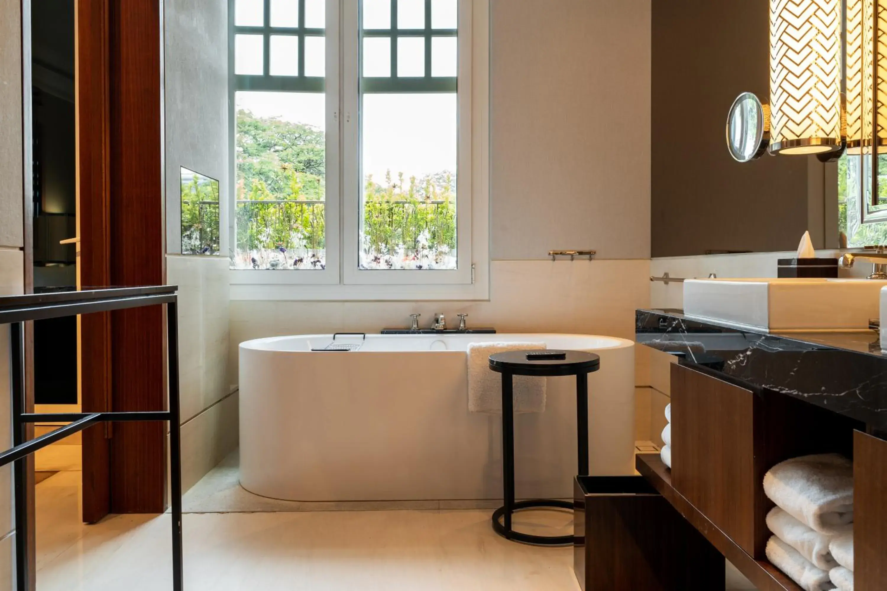 Bathroom in The Capitol Kempinski Hotel Singapore Bathroom in The Capitol Kempinski Hotel Singapore