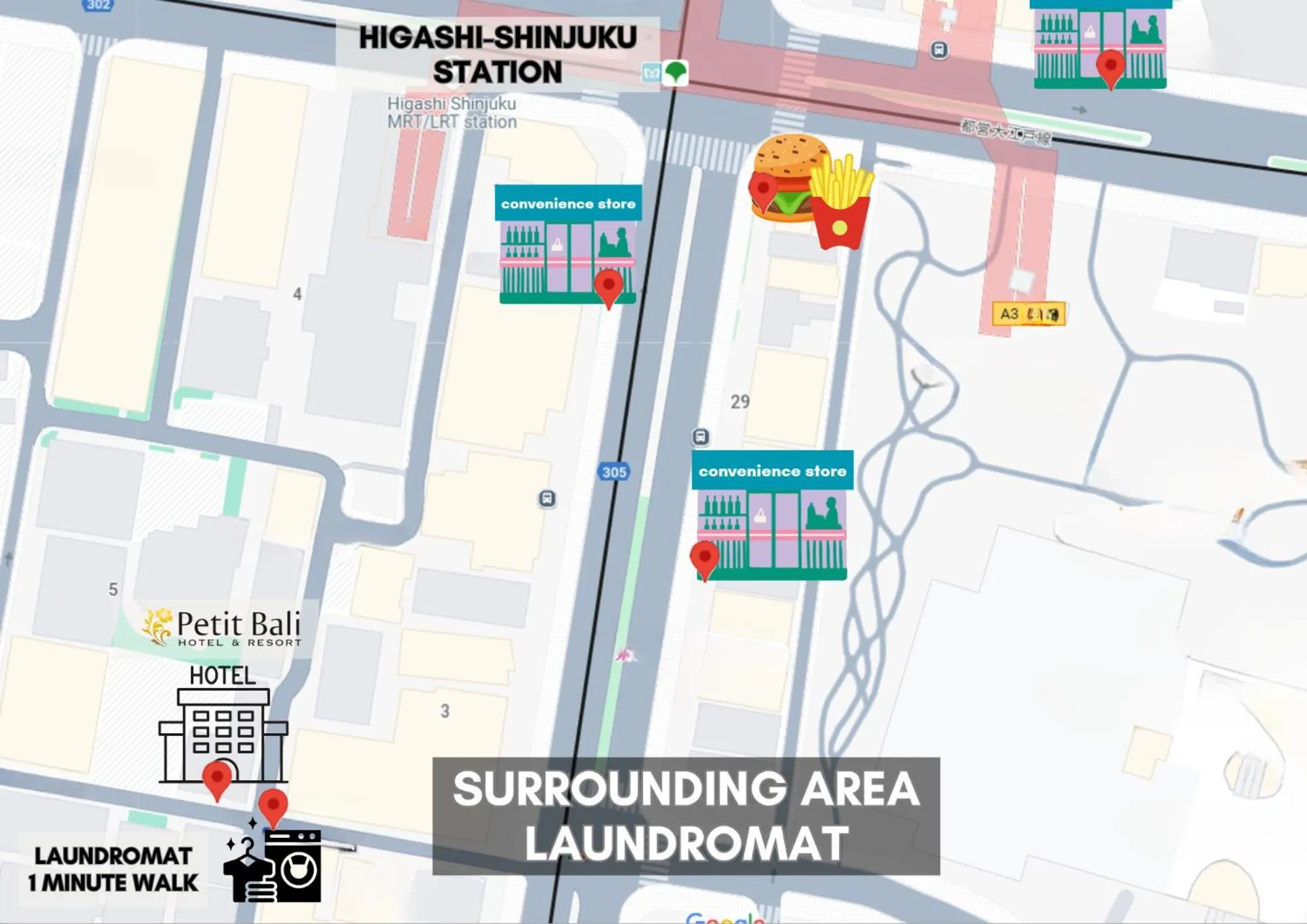 Off site in HOTEL PetitBali Higashi-Shinjuku