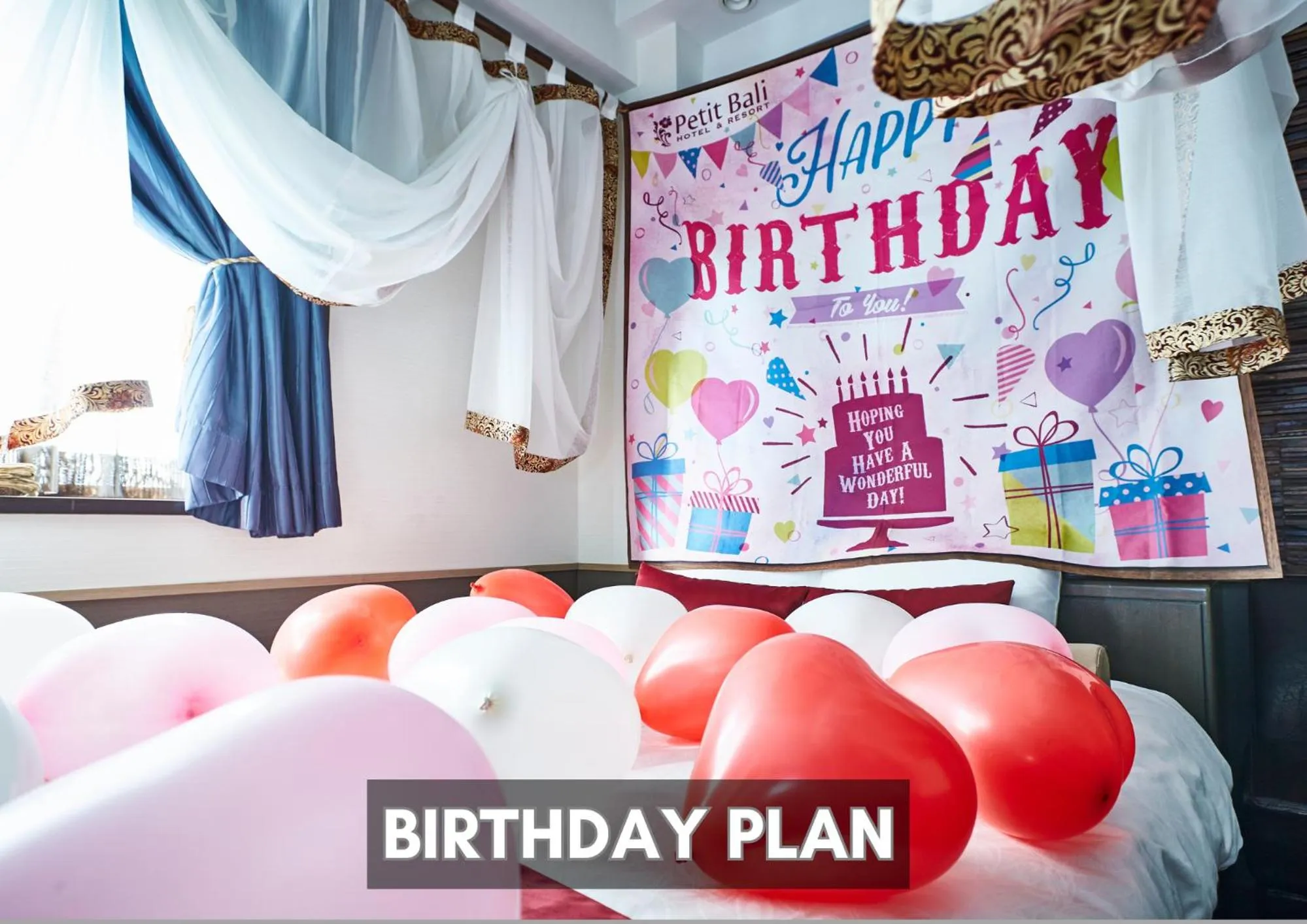 Bedroom, Bed in HOTEL PetitBali Higashi-Shinjuku