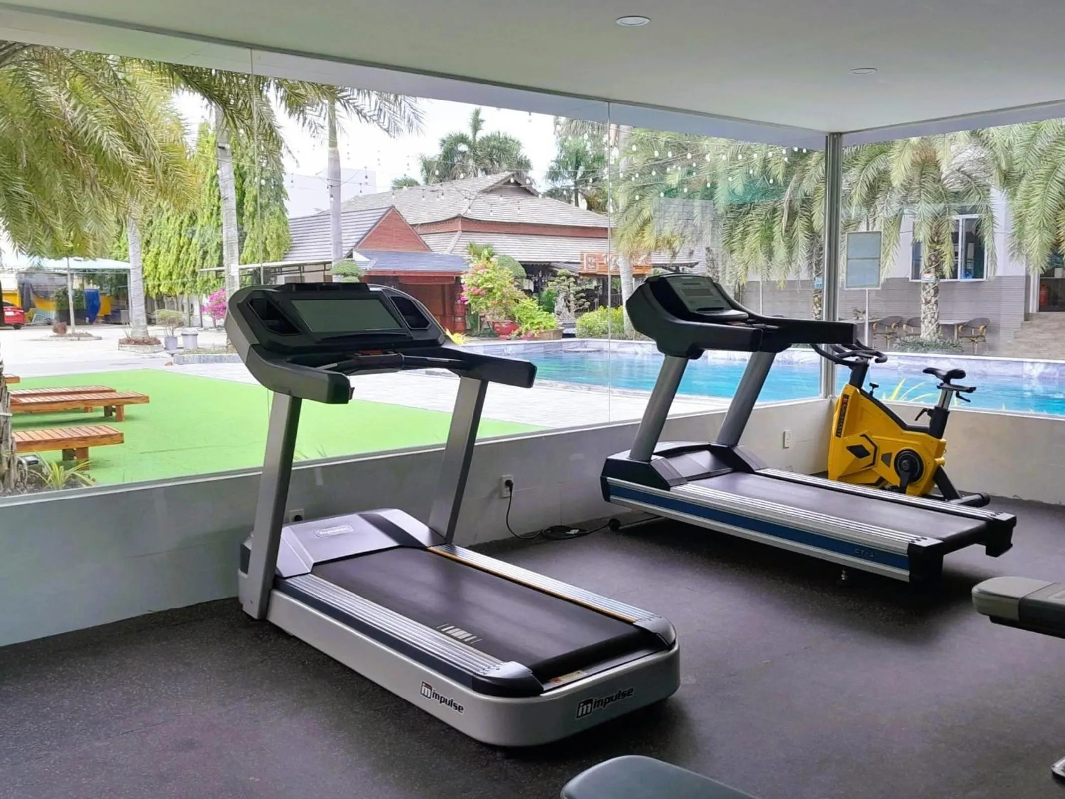 Fitness centre/facilities in The Mira Boutique Hotel