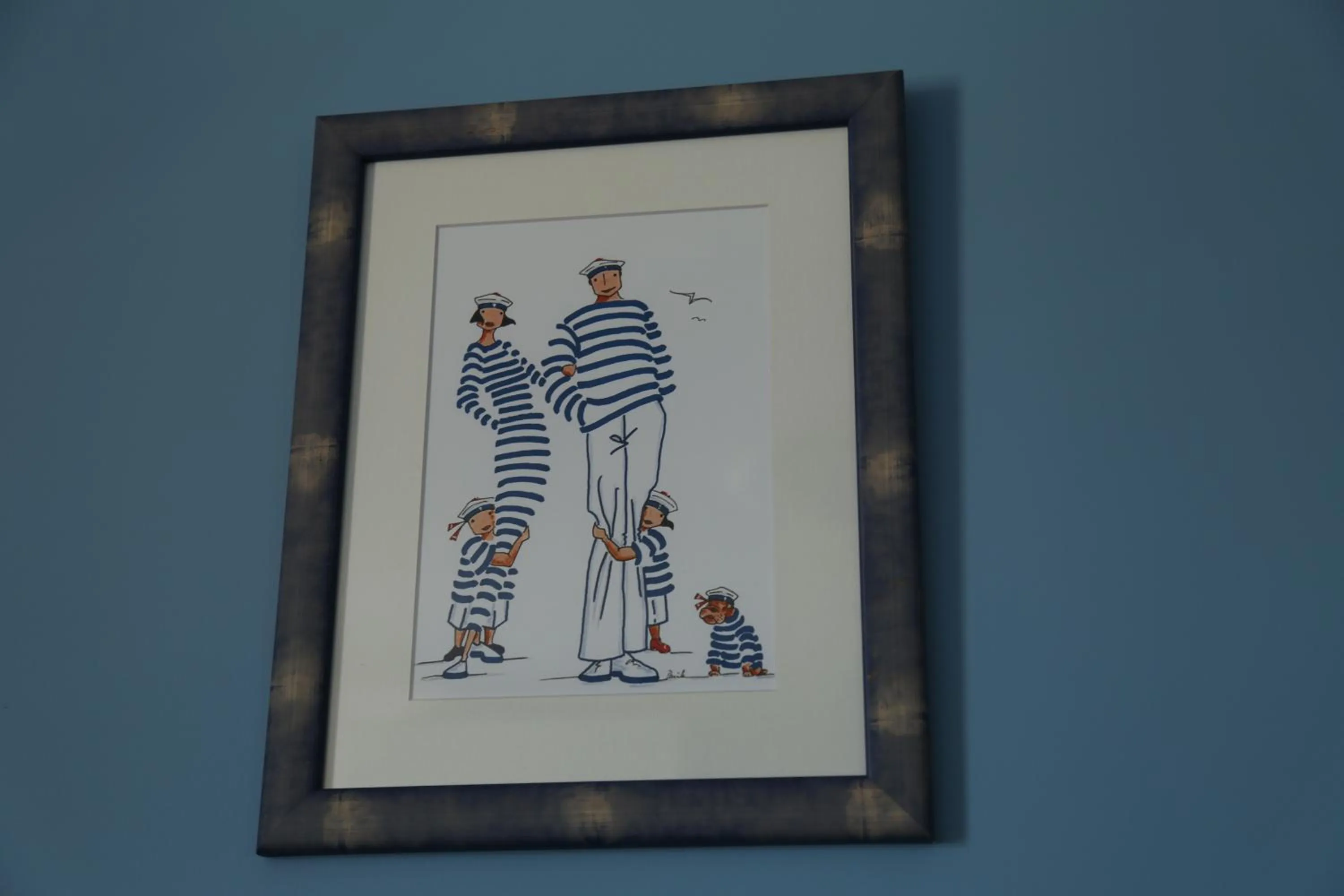 Decorative detail in Résidence Moderne