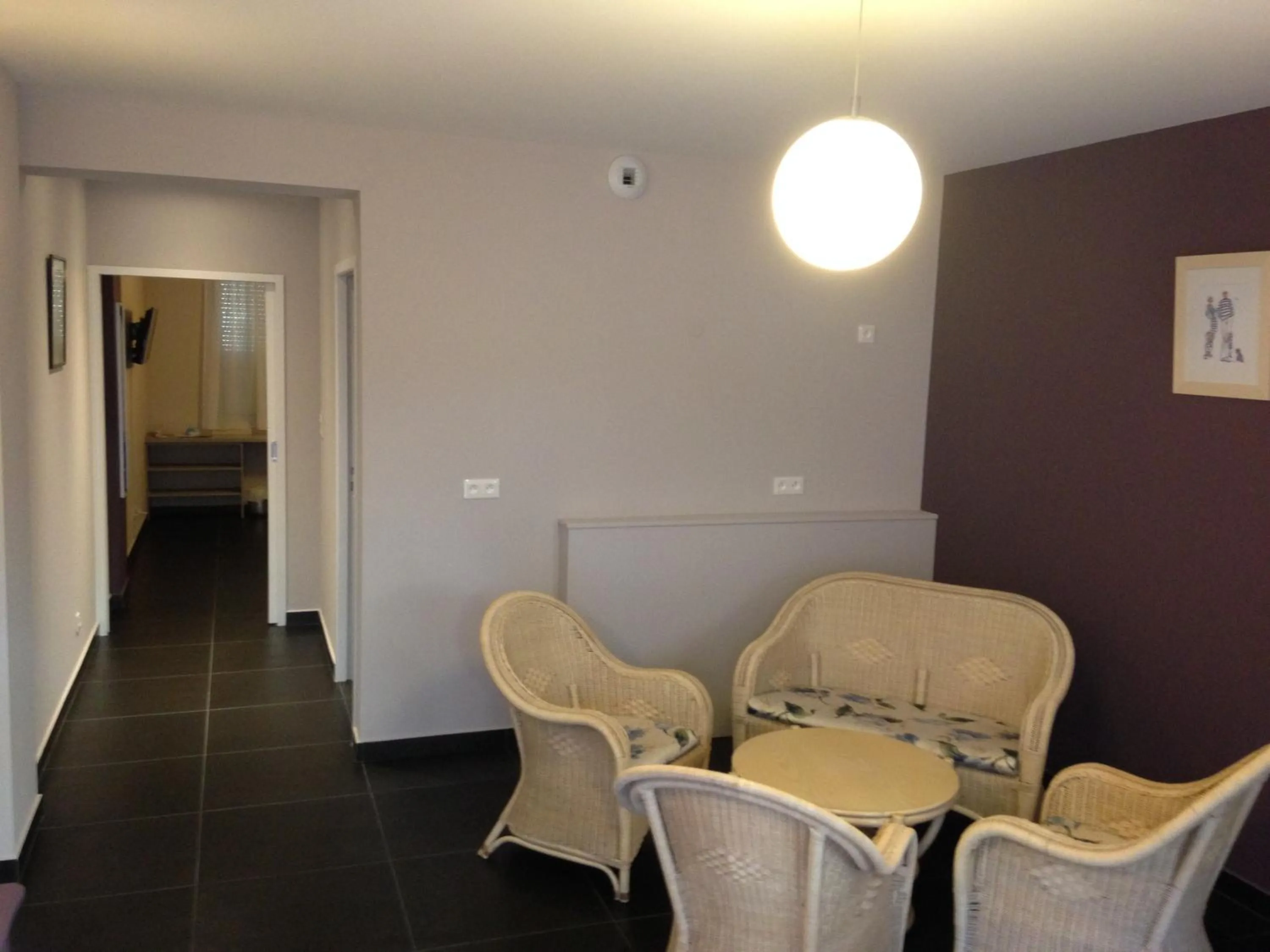 Living room in Résidence Moderne