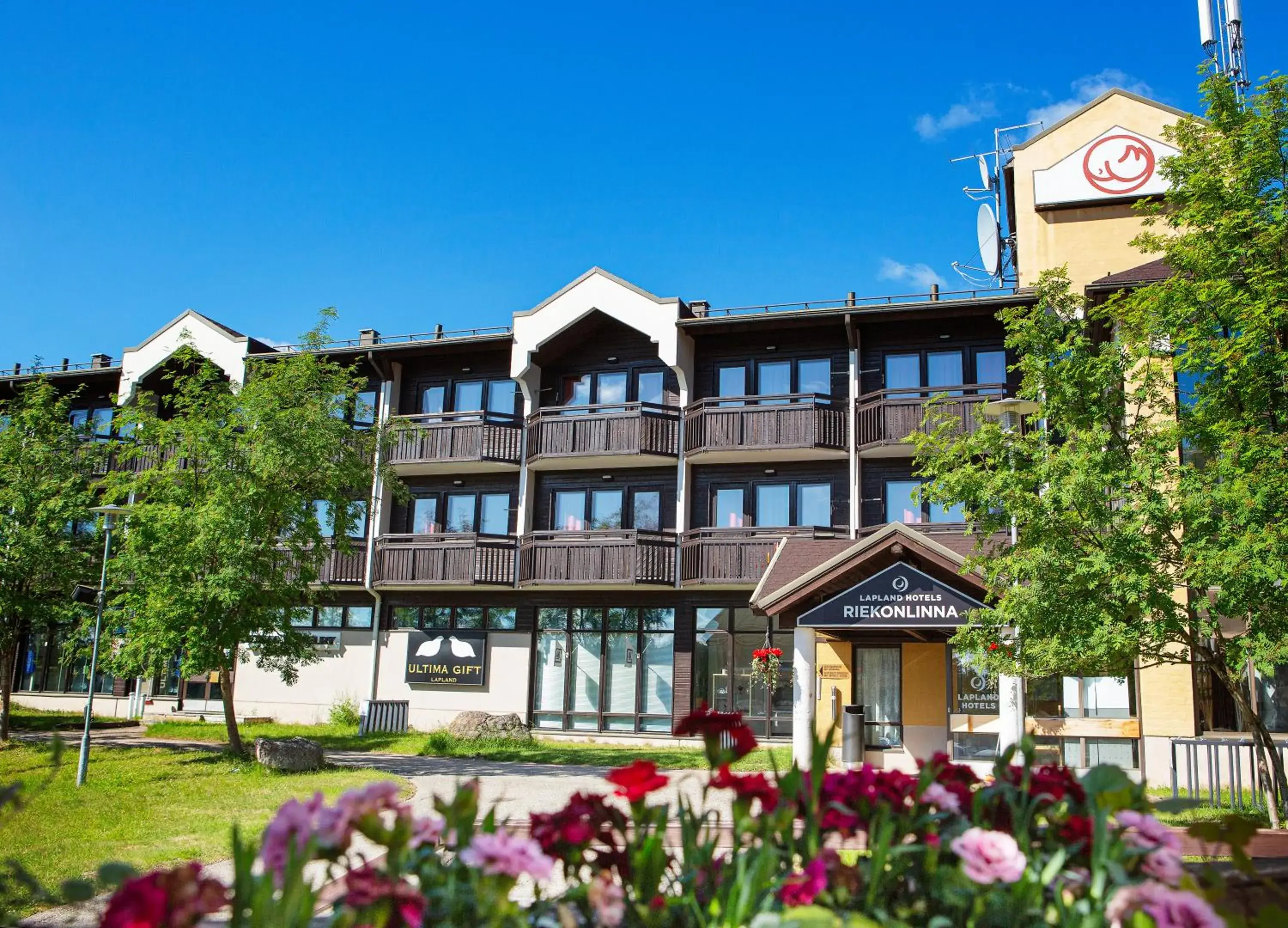 Property building in Lapland Hotels Riekonlinna Property building in Lapland Hotels Riekonlinna