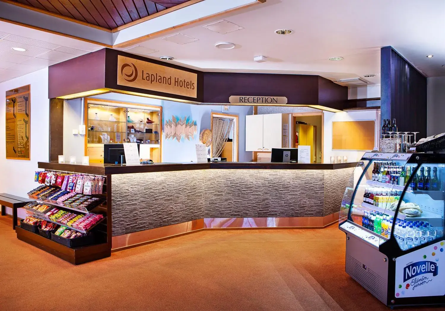 Lobby or reception in Lapland Hotels Riekonlinna Lobby or reception in Lapland Hotels Riekonlinna