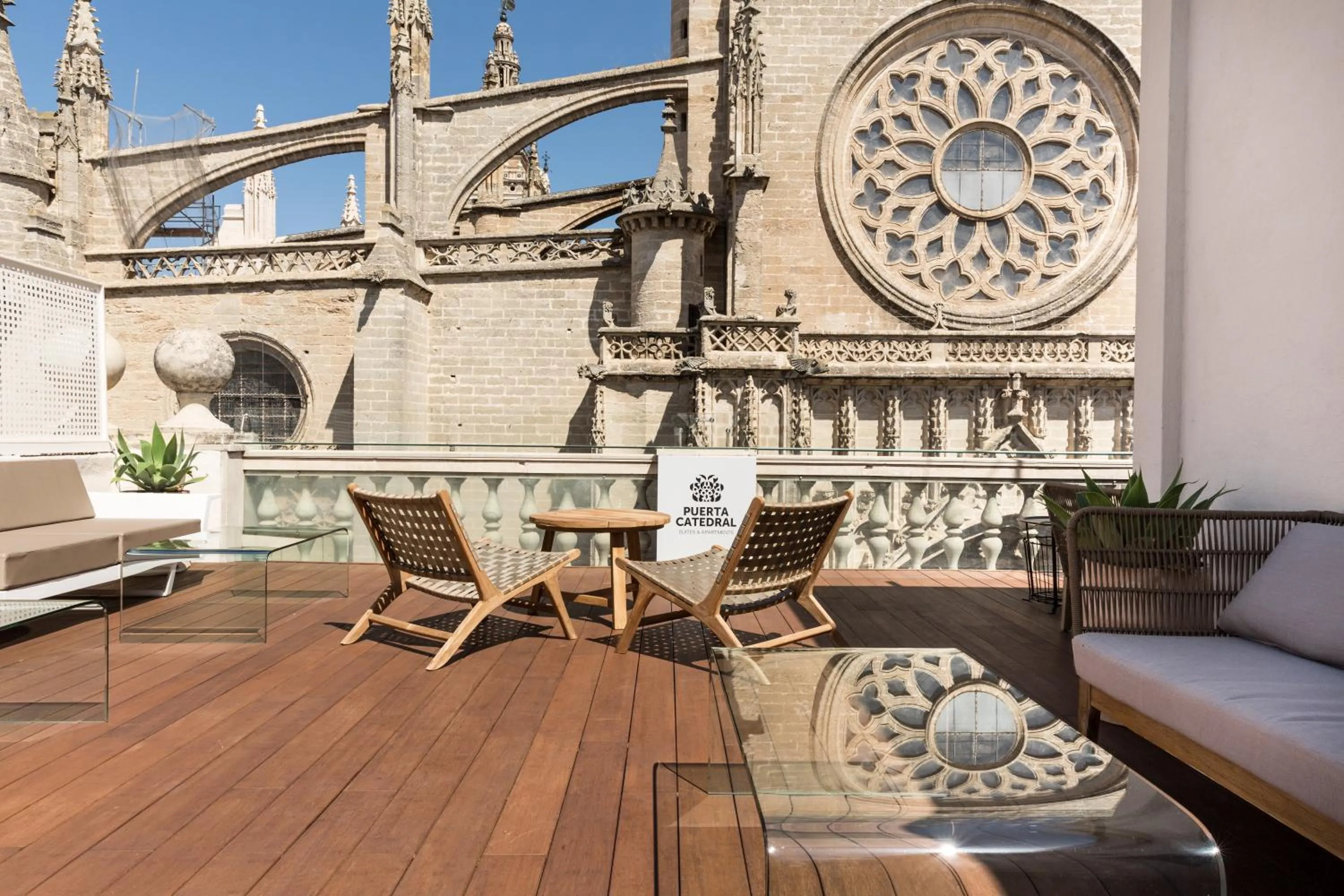 Balcony/Terrace in Puerta Catedral Suites