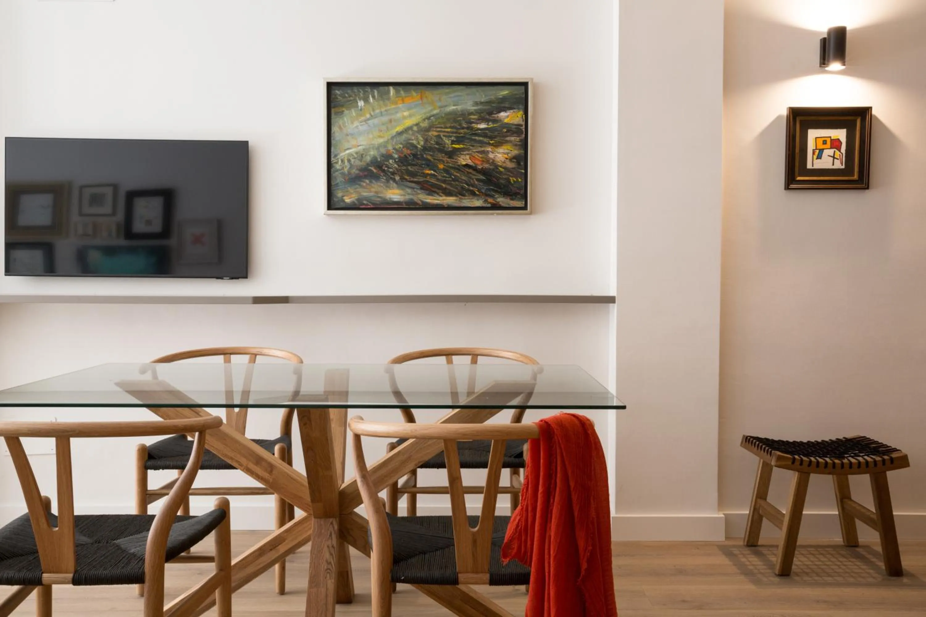 Living room in Puerta Catedral Suites