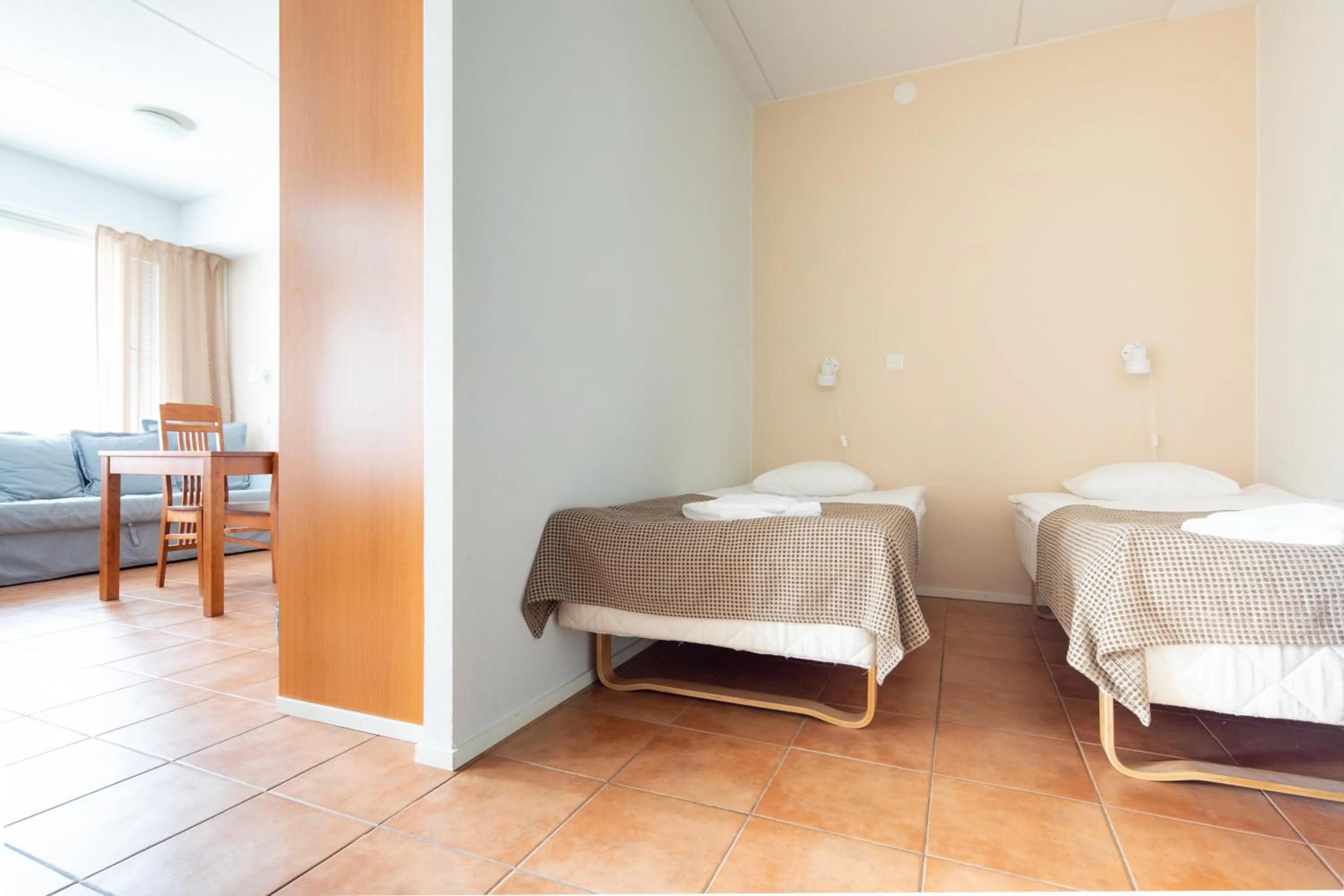 Bed in Lapland Hotels Äkäshotelli