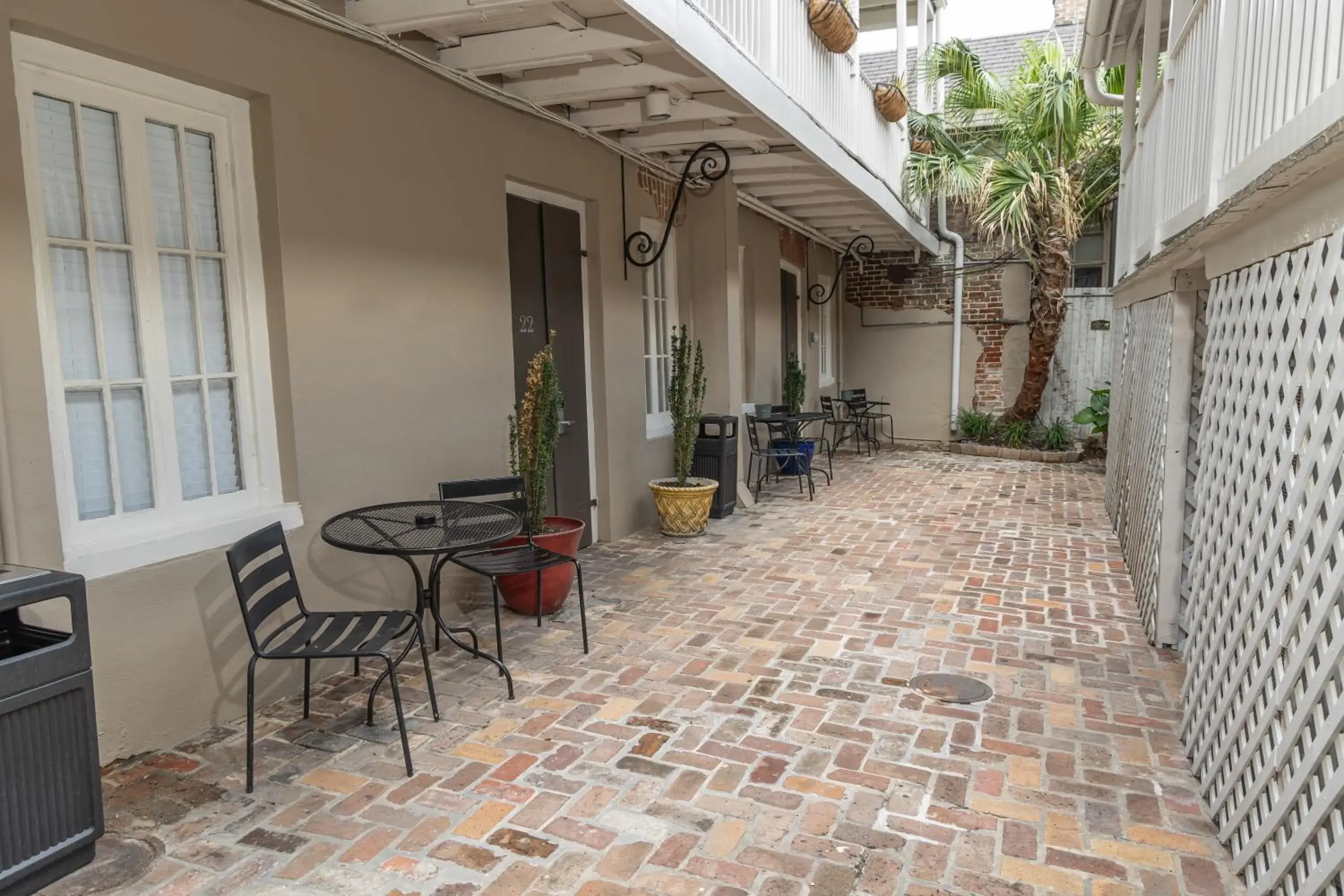 Inner courtyard view in Inn on Ursulines, a French Quarter Guest Houses Property Inner courtyard view in Inn on Ursulines, a French Quarter Guest Houses Property