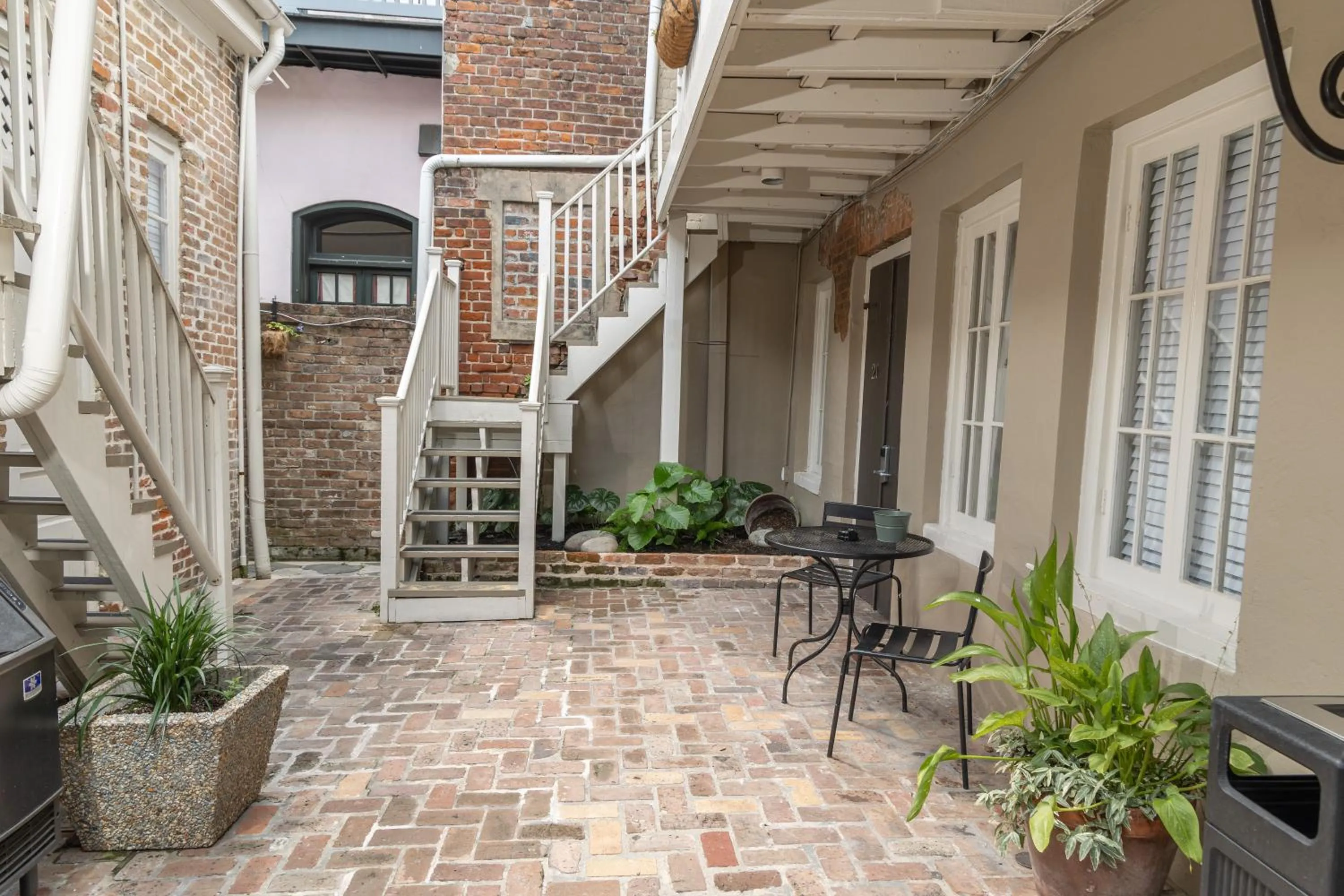 Inner courtyard view in Inn on Ursulines, a French Quarter Guest Houses Property