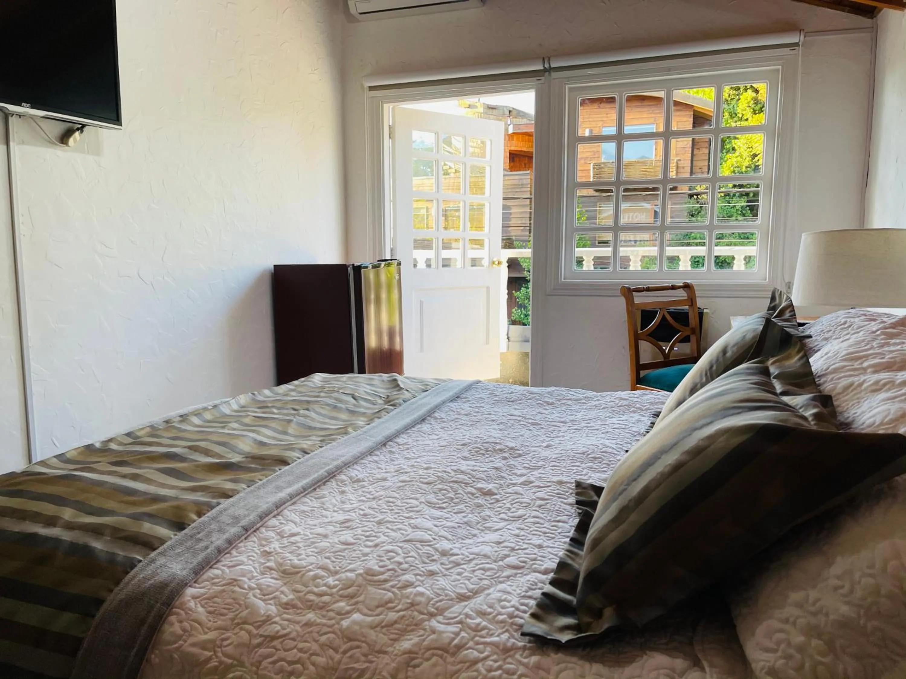 Bedroom, Bed in Hotel Geronimo