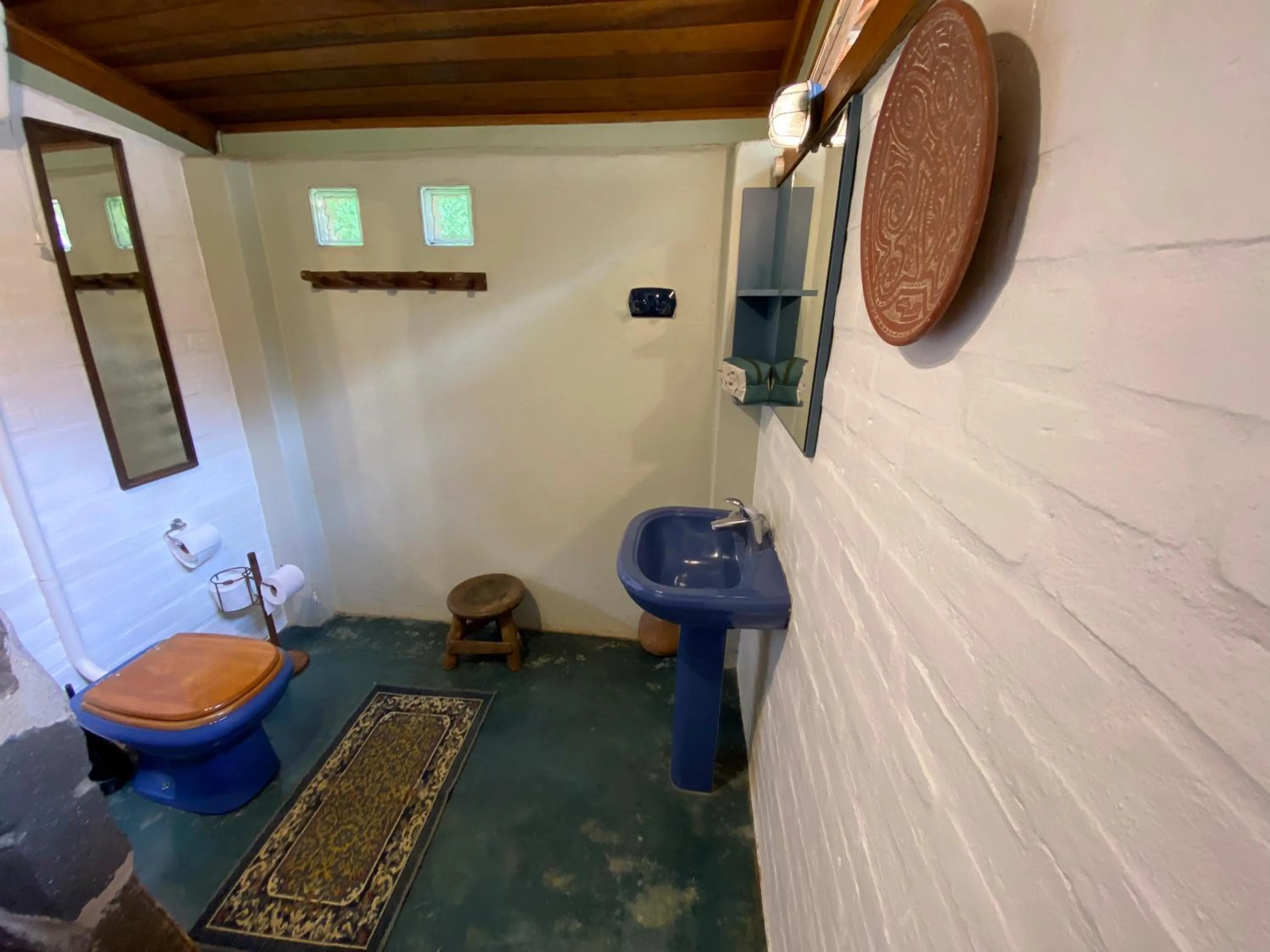 Toilet in Pousada dos Anjos