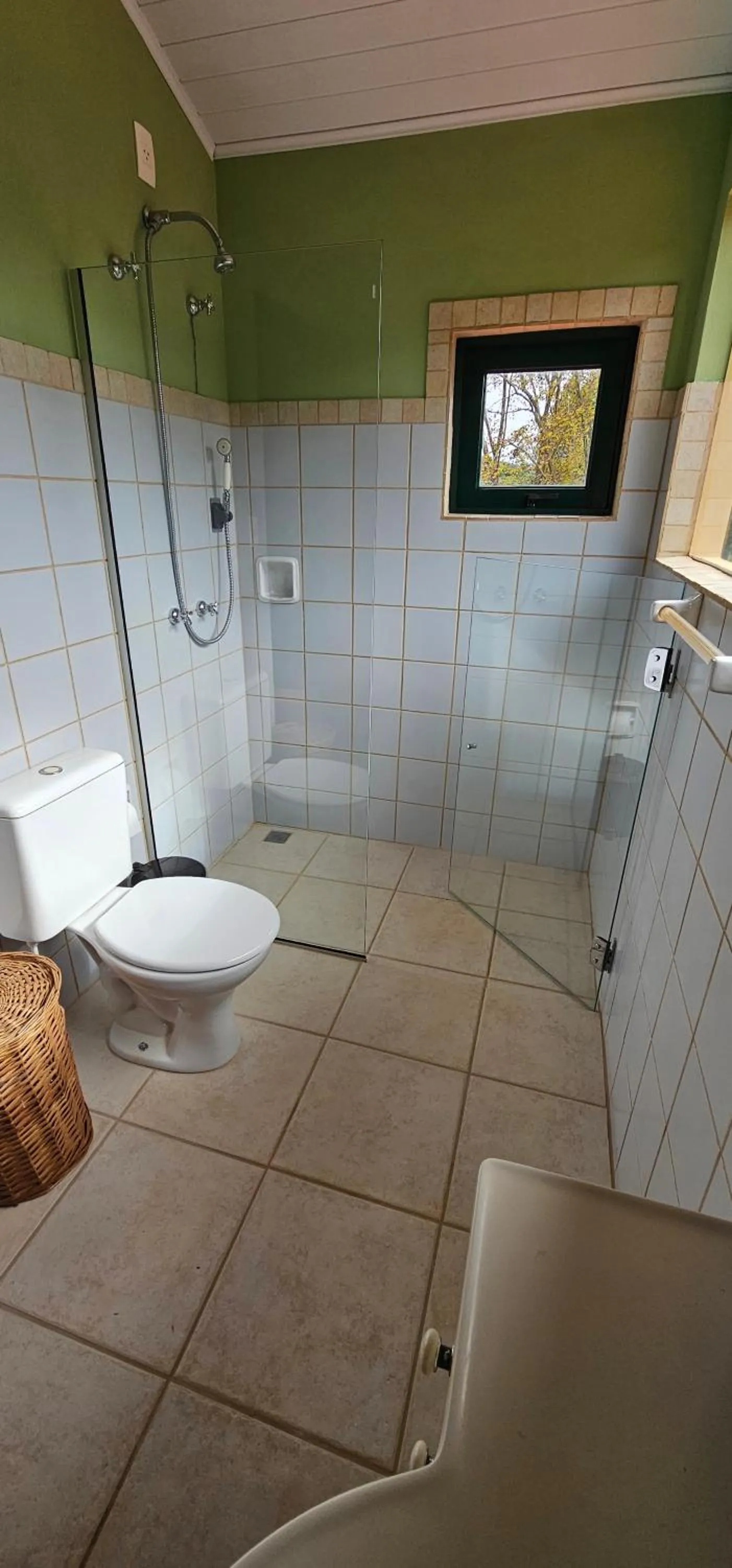 Bathroom in Pousada dos Anjos