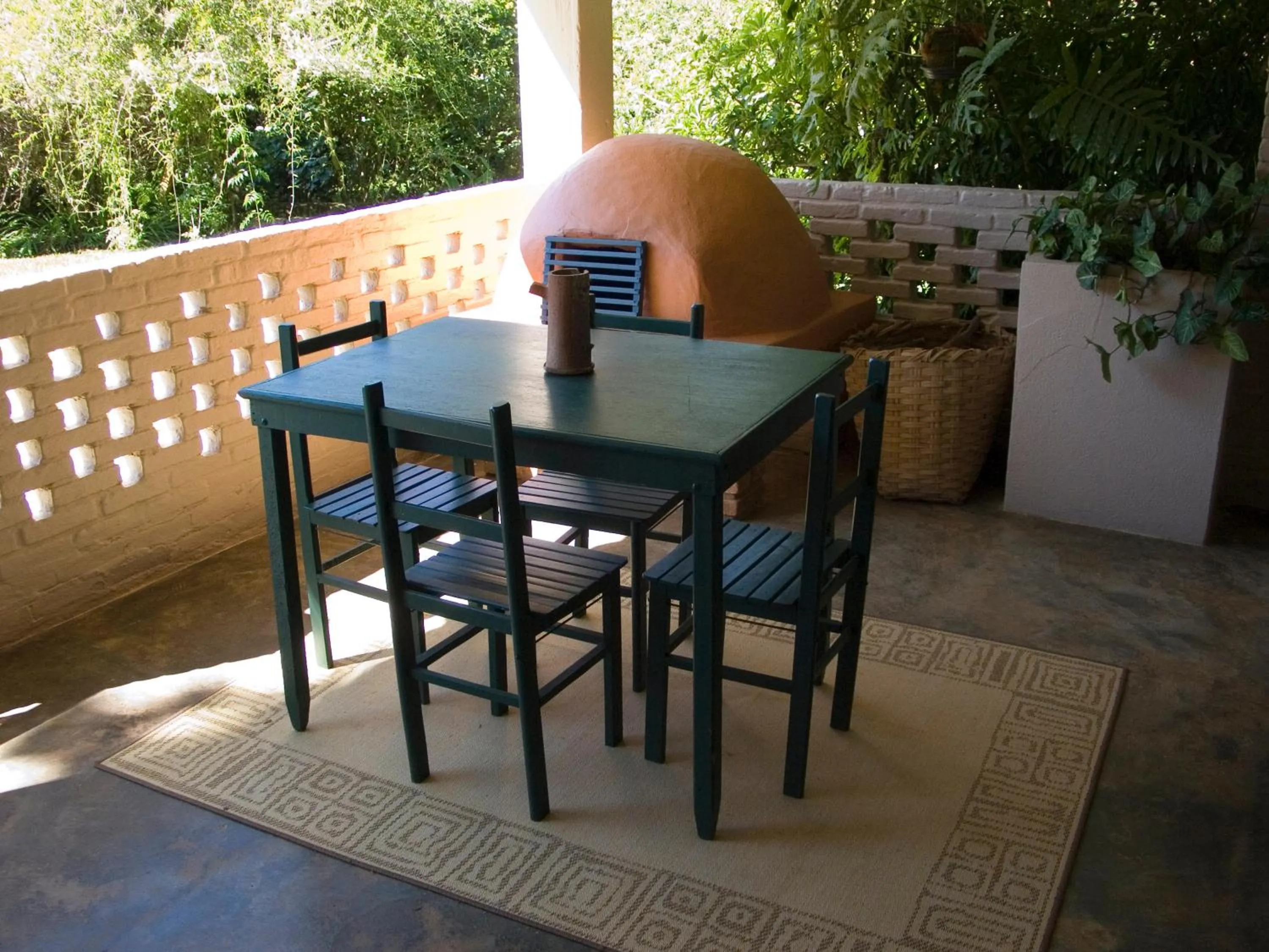 Balcony/Terrace in Pousada dos Anjos