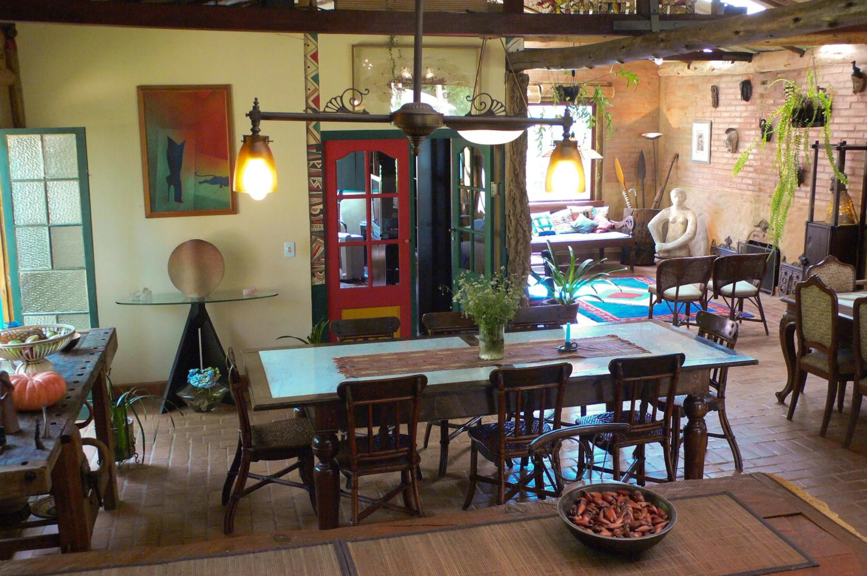 Restaurant/places to eat in Pousada dos Anjos