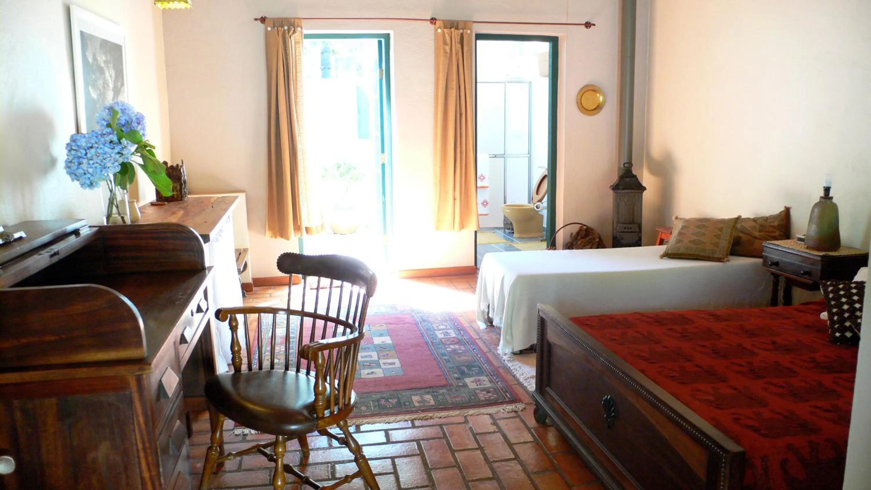 Bed in Pousada dos Anjos