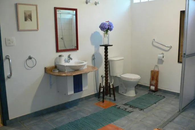 Bathroom in Pousada dos Anjos