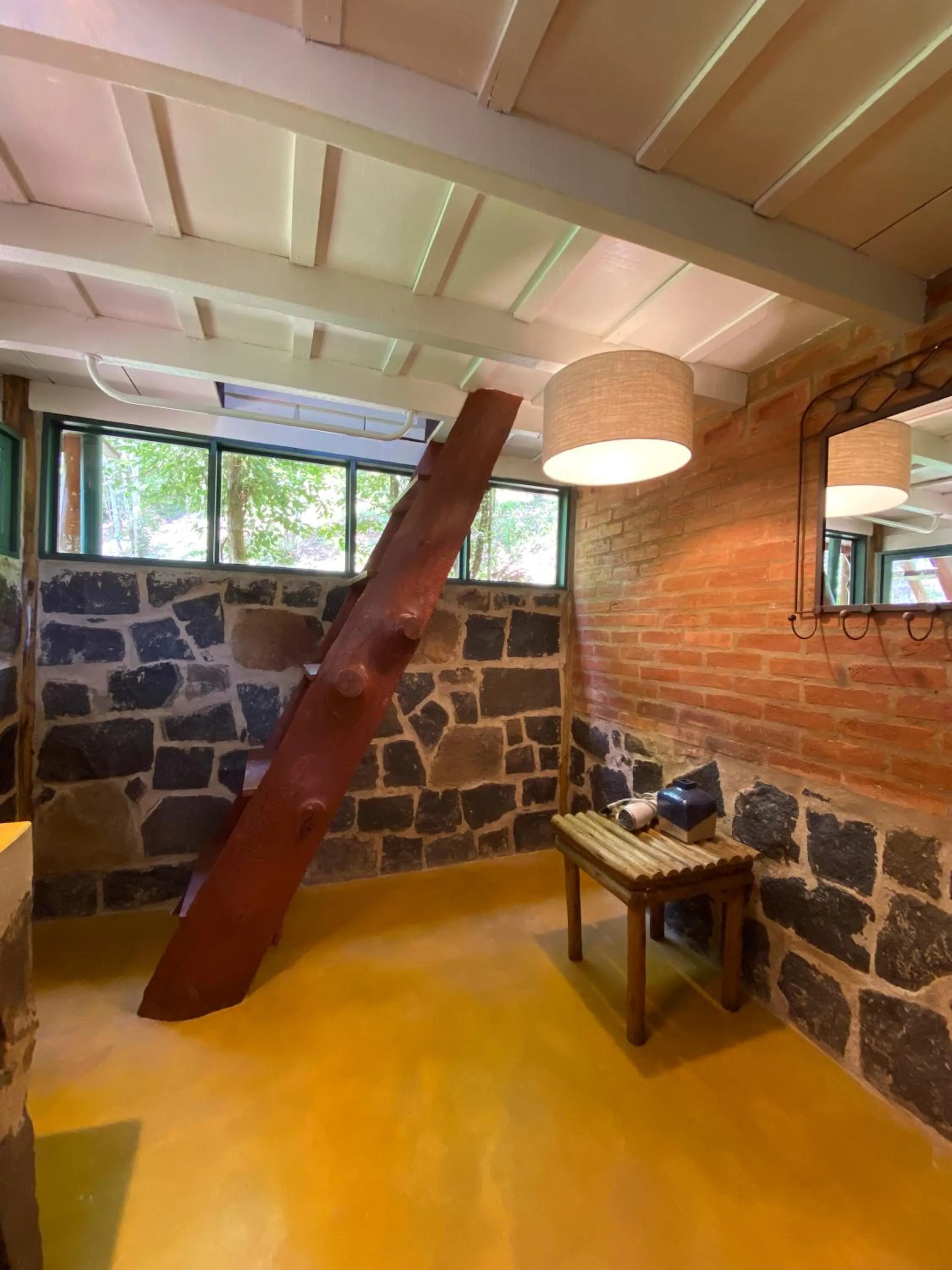 Bathroom in Pousada dos Anjos