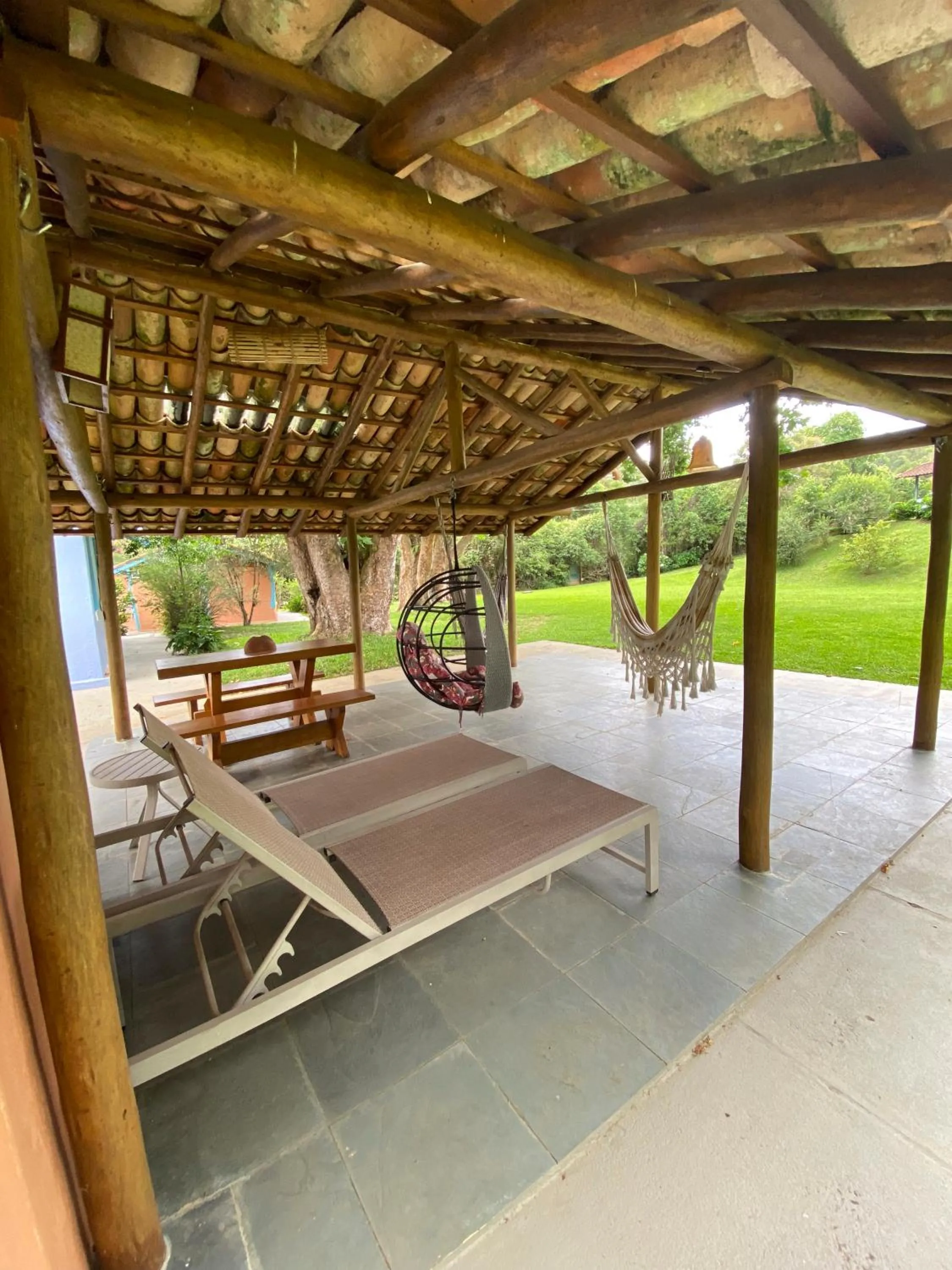 Garden in Pousada dos Anjos